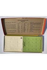 MILTON BRADLEY PRESS & CHECK BINGO Abbreviations Contractions Used Board Game (1972)