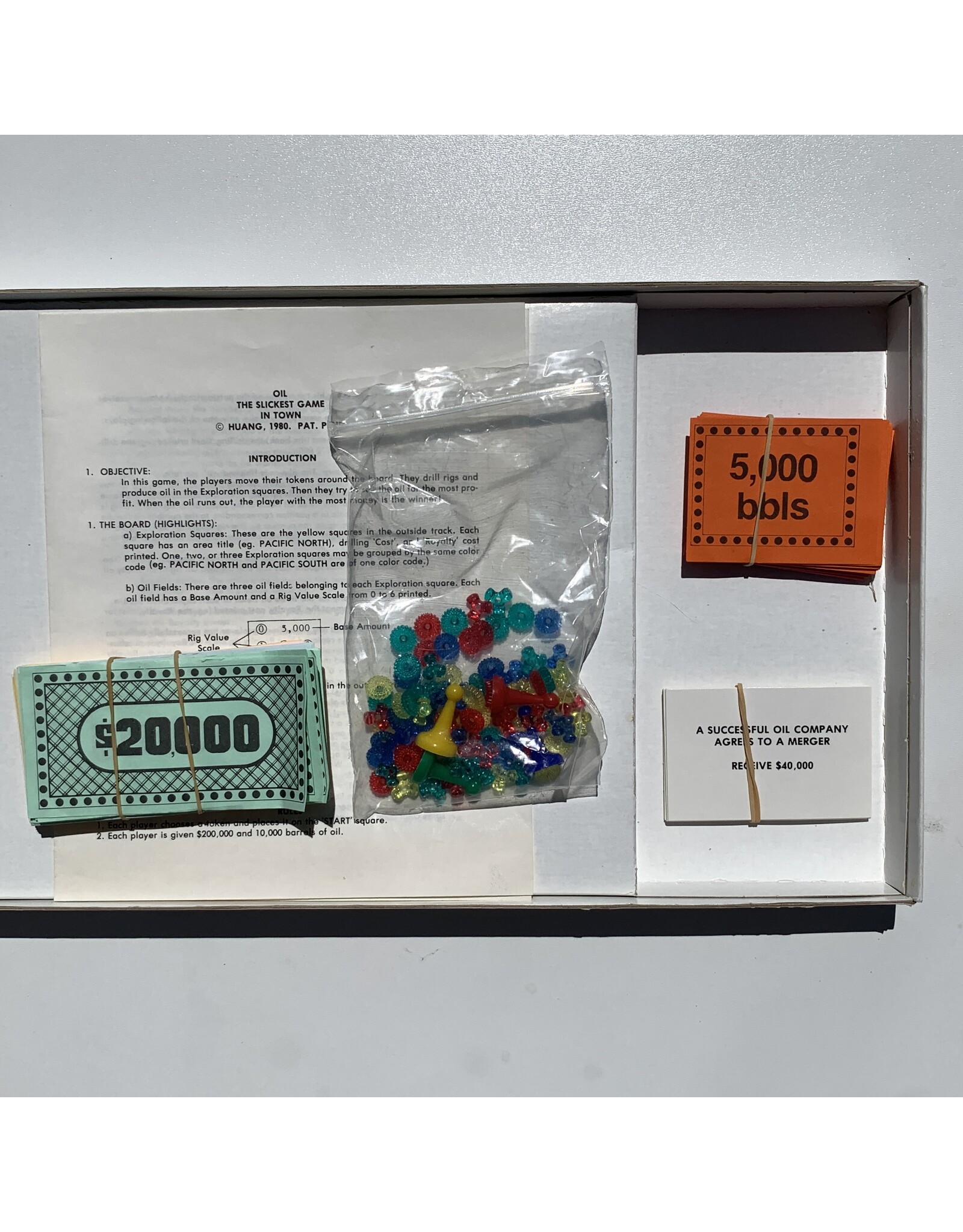 Huang & Sons Co Oil: The Slickest Game In Town Used Board Game (1980)