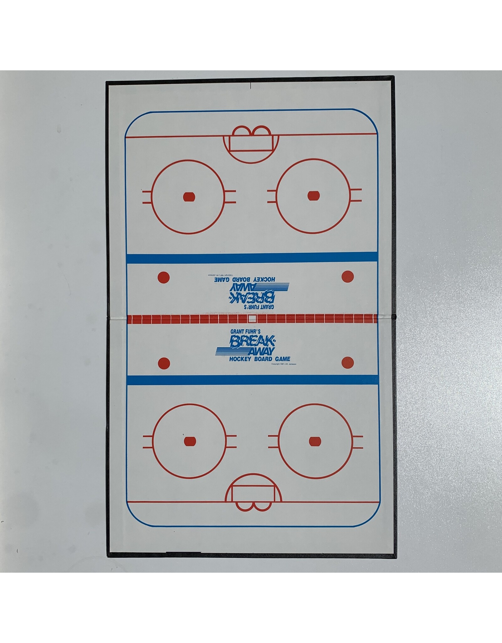 Grant Fuhr's Break Away Hockey Game Used Board Game (1987)