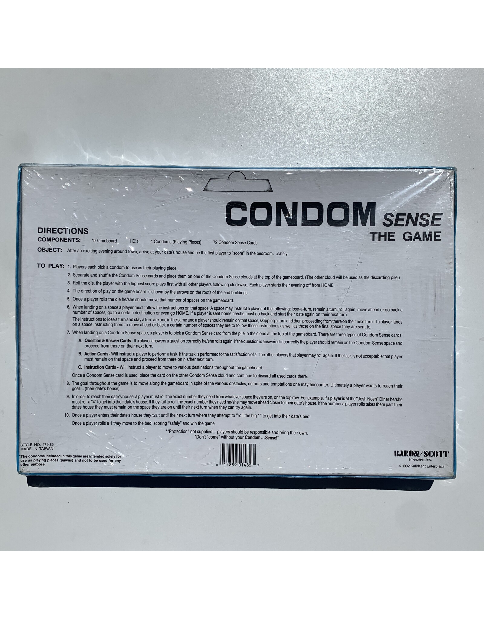 Condom Sense The Game (nis)