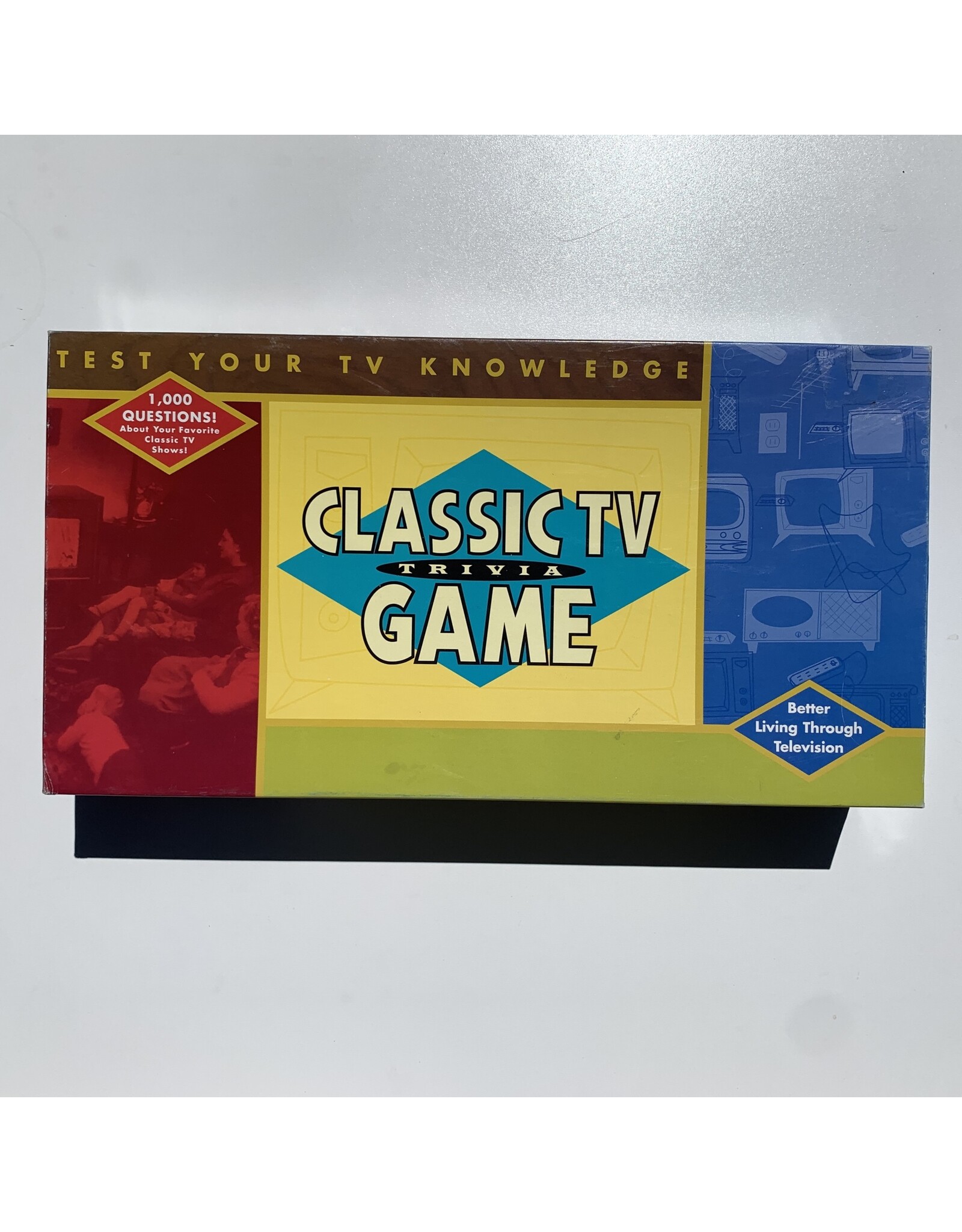 Cardinal Nick at Nite Classic TV Trivia Game (1996) Used Board game