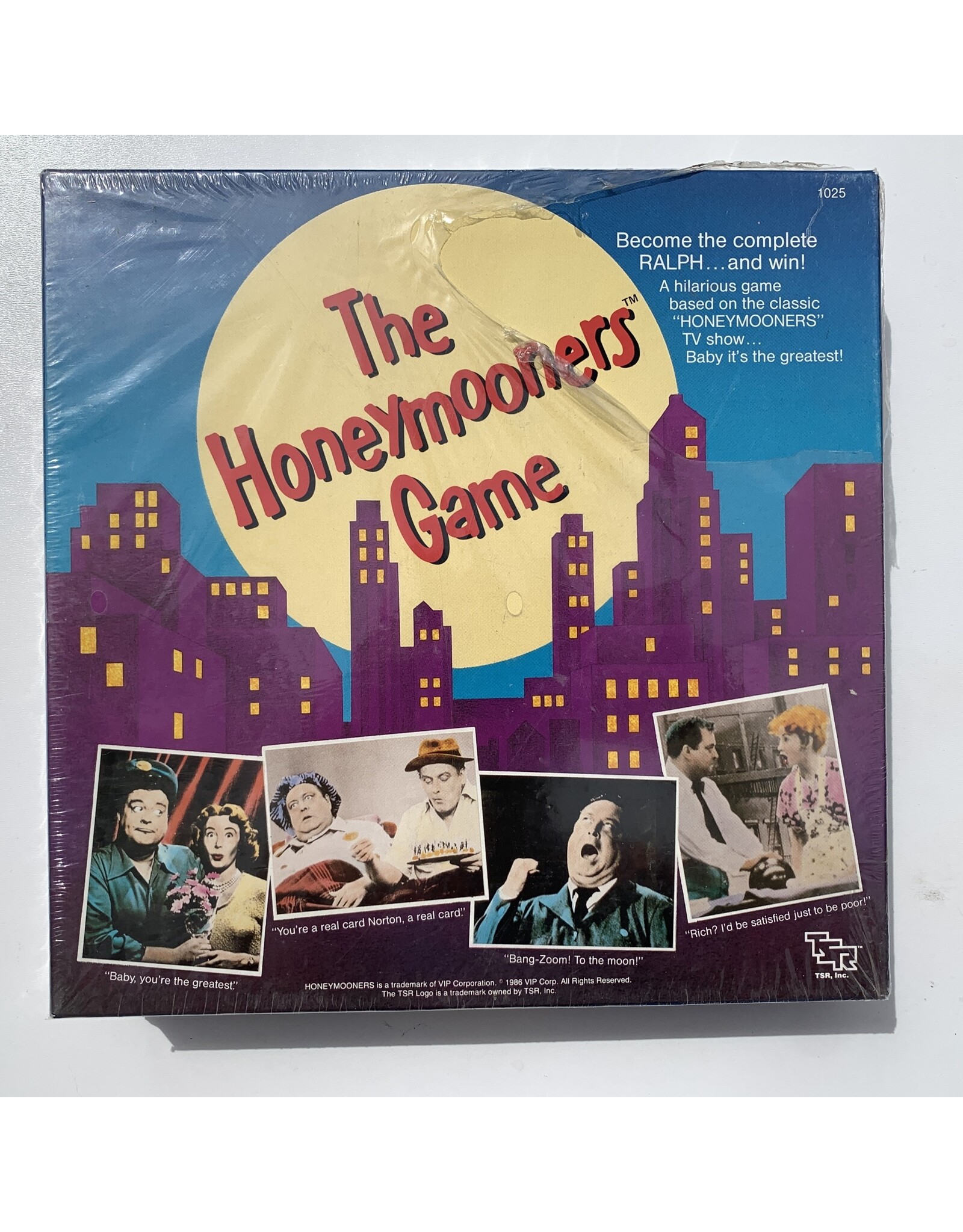 TSR The Honeymooners Game  NIS Board Game (1986)