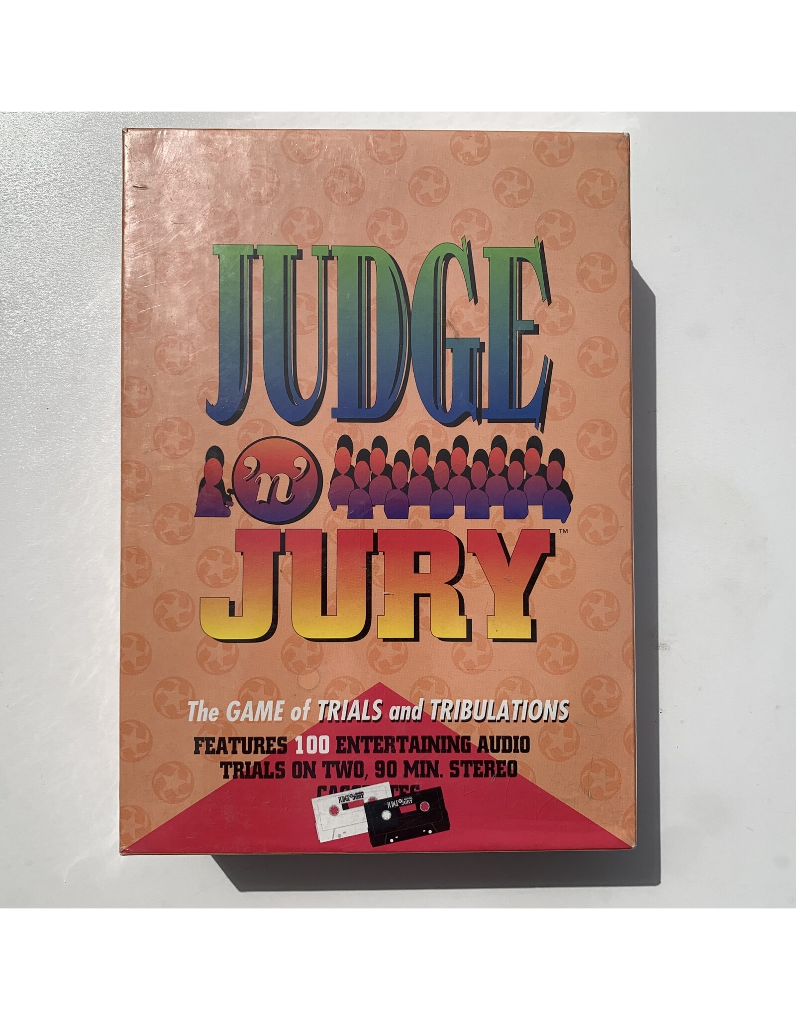 Winning Moves Judge 'n' Jury  NIS Board Game (1995)