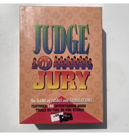 Winning Moves Judge 'n' Jury  NIS Board Game (1995)