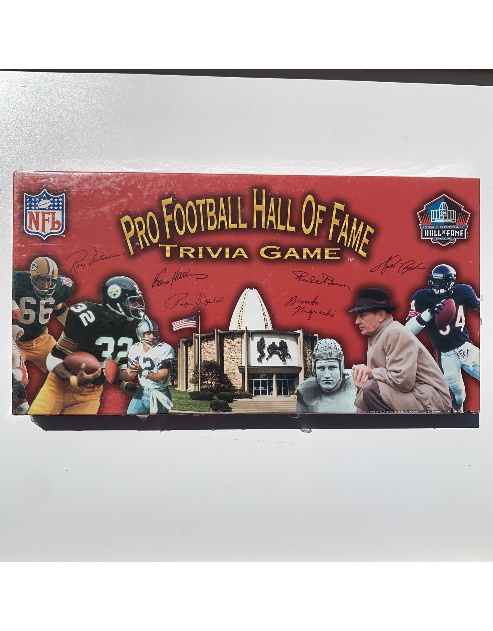 Pro Football Hall Of Fame Trivia Game (1996) (nis)