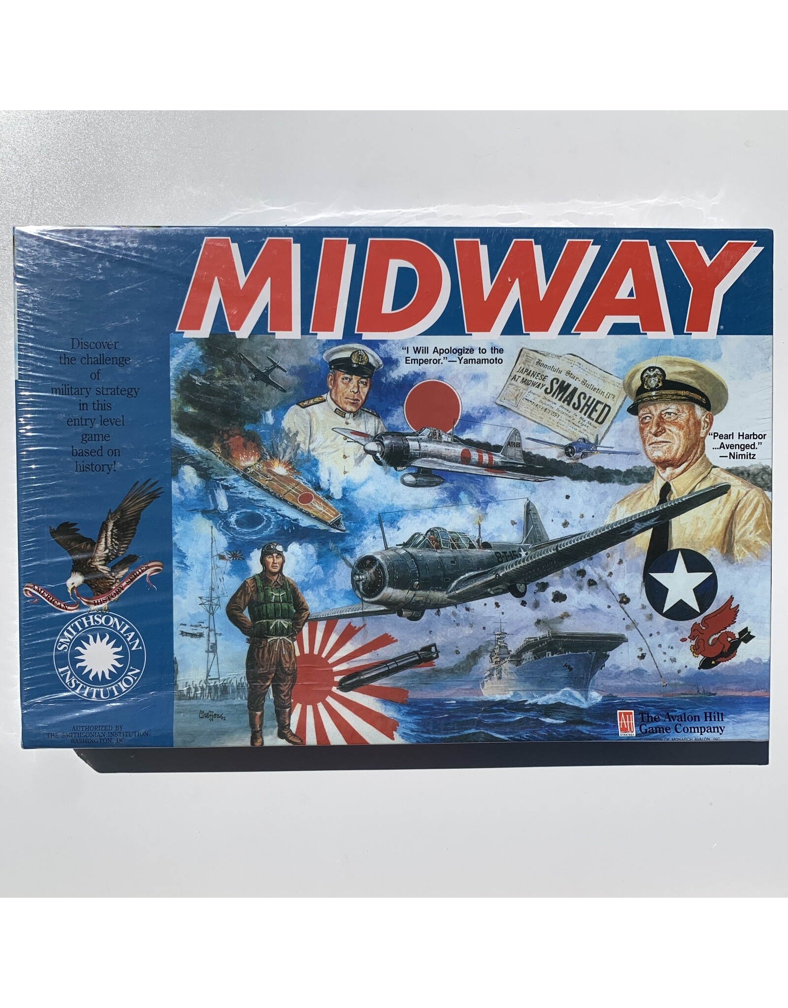 Avalon Hill Game Company Midway NIS Board Game  (1991)