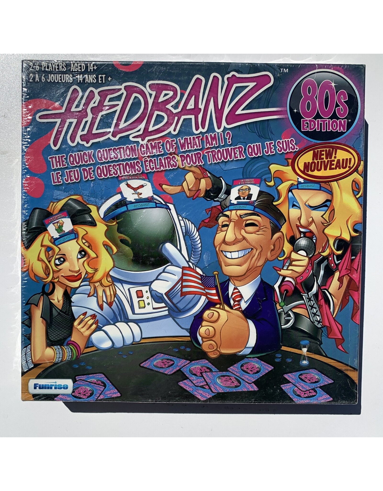 Hedbanz - 80's Edition The quick question game of What am I? (NIS) Board Game (2006)