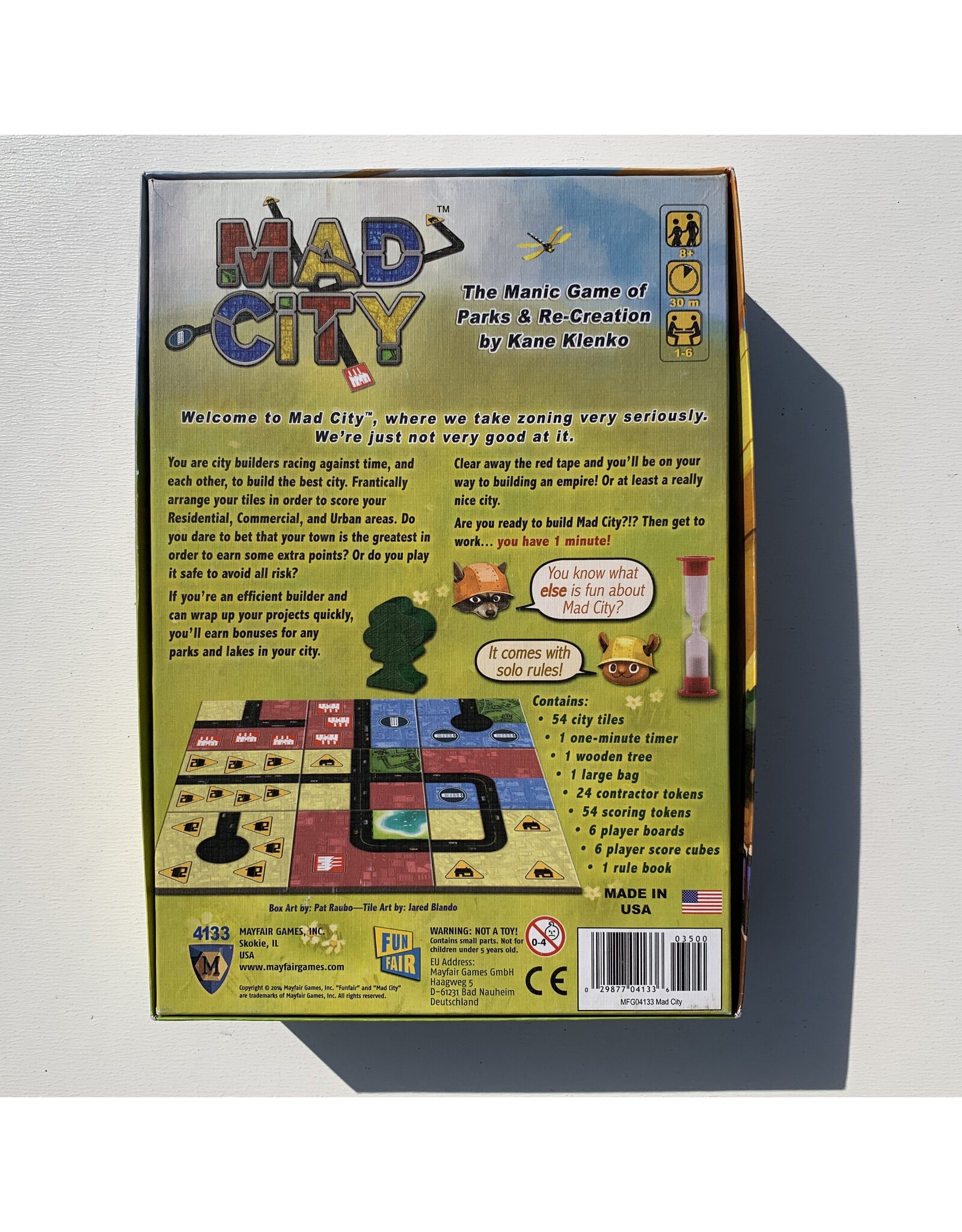 Mayfair Mad City (2014) (Unpunched)
