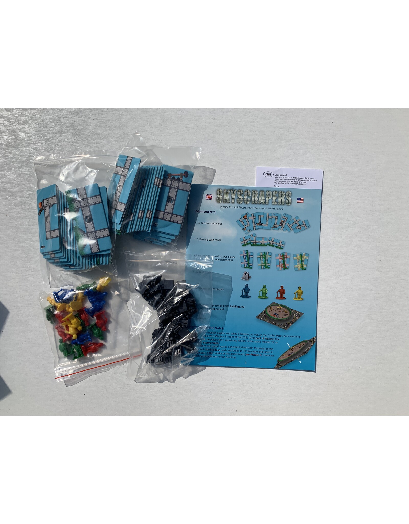Sirius Skyscrapers Used Board Game (2010)