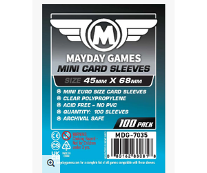 mayday euro card sleeves Top Shelf Gamer | The Best Dominion Upgrades and Accessories What are they Buy Mini Euro Premium Sleeves