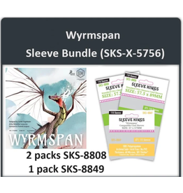 Sleeve King "Wyrmspan" Compatible Card Sleeve Bundle (8808 x 2, 8849 x 1)