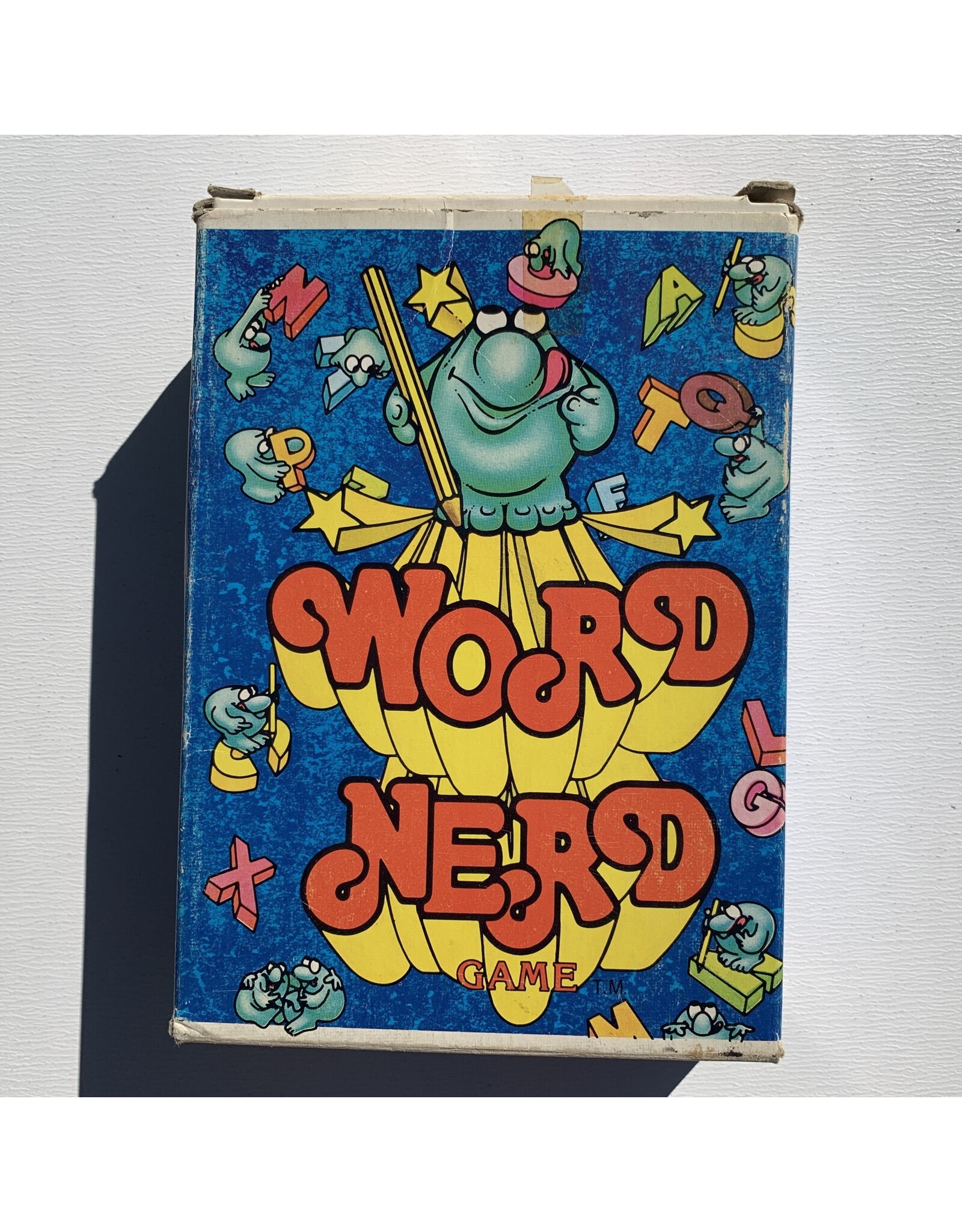 Hasbro Word Nerd Used Board Game (1979)
