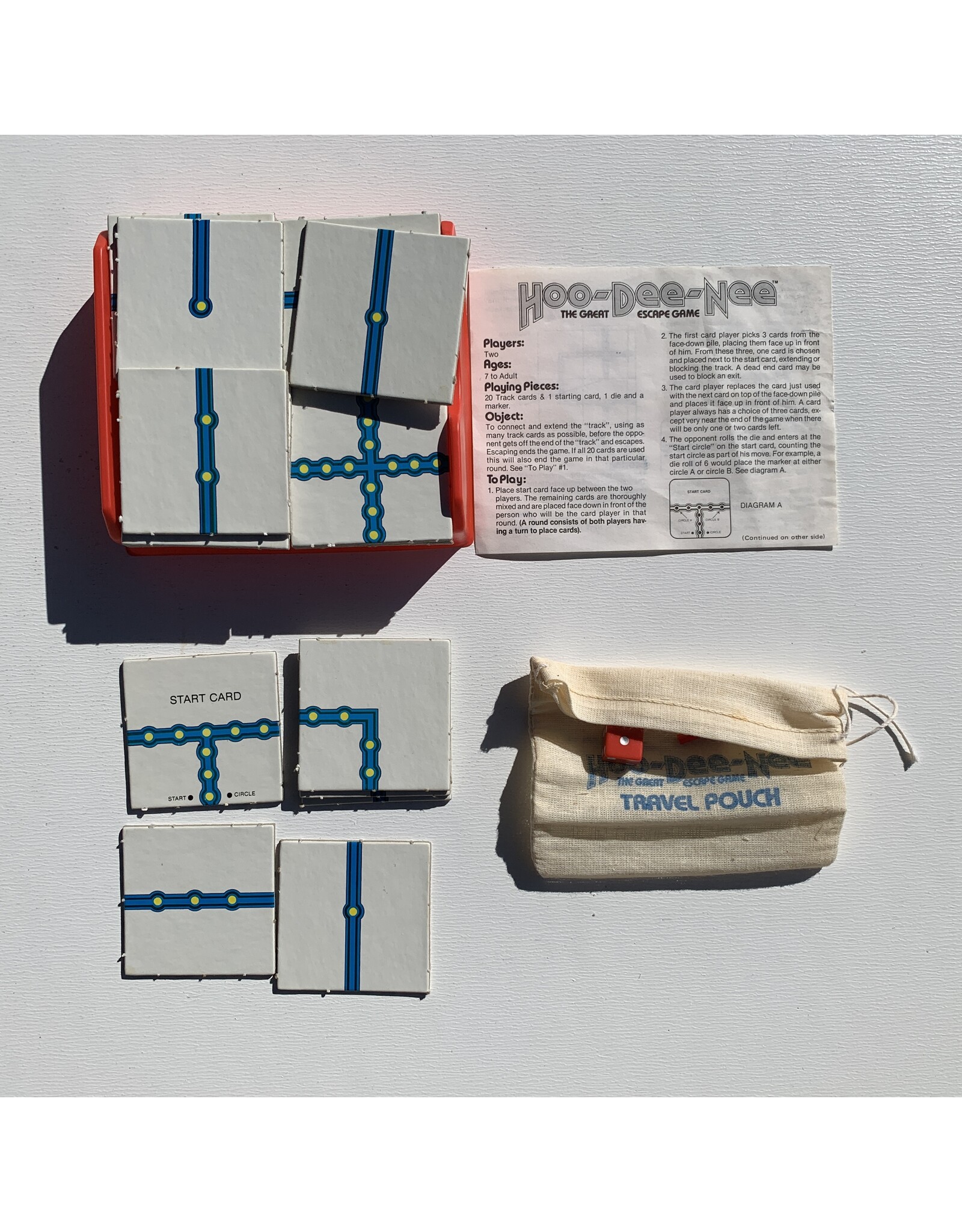 ARC Hoo-Dee-Nee  Used Board Game (1983)