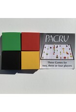 Pacru Used Board Game (2004) Incomplete missing 3 marker