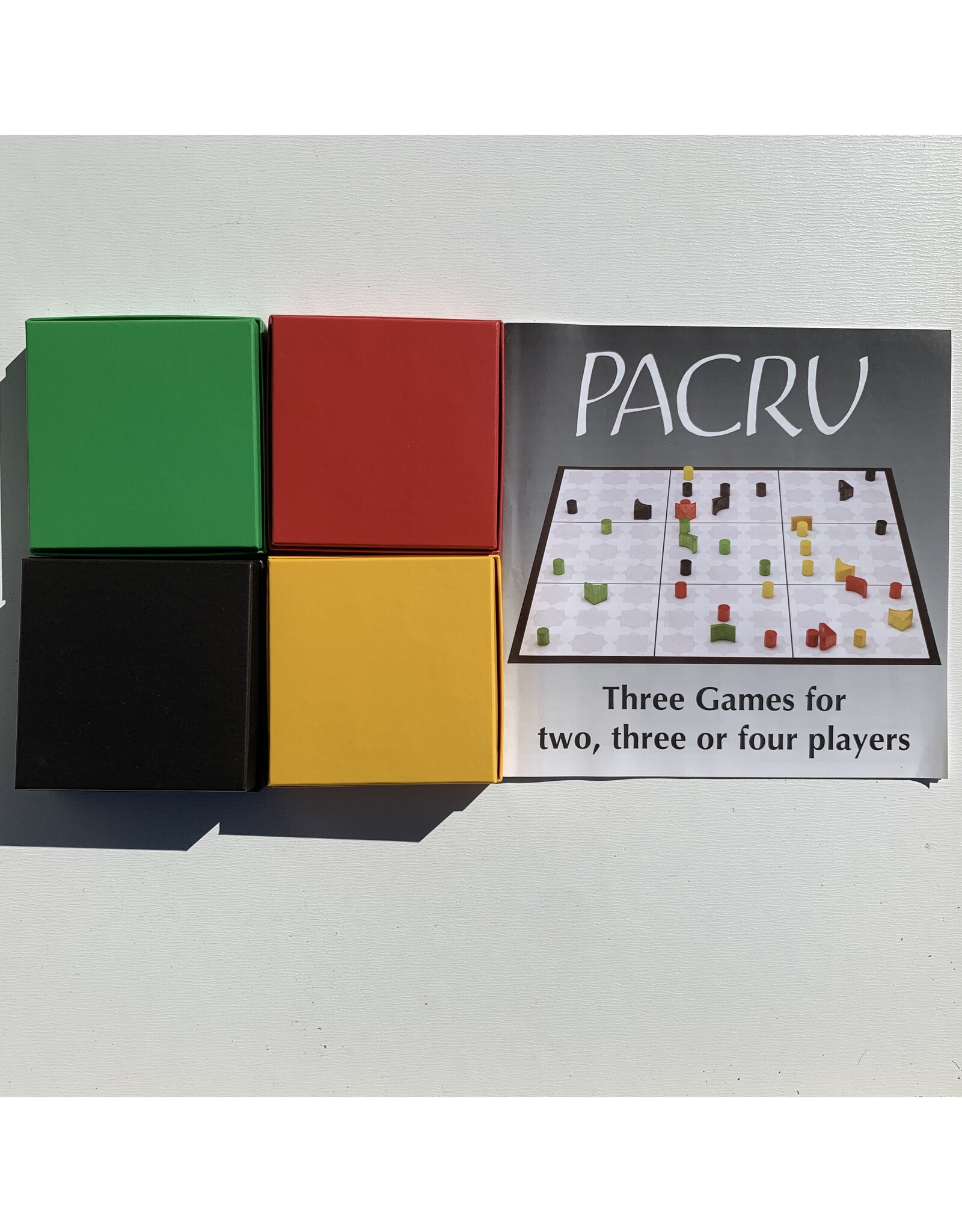 Pacru Used Board Game (2004) Incomplete missing 3 marker