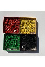 Pacru Used Board Game (2004) Incomplete missing 3 marker