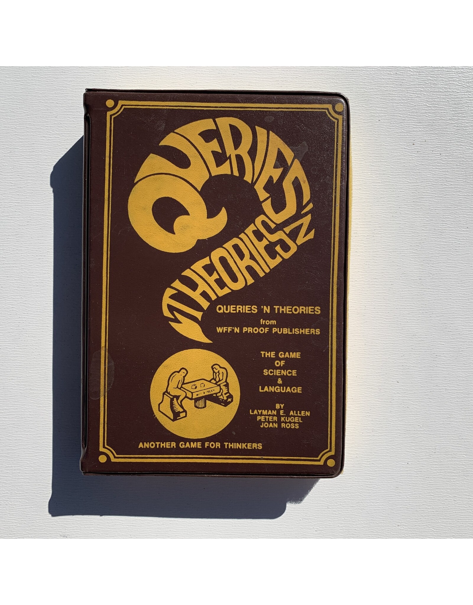 WFF'N PROOF Games Queries 'n Theories Used Board Game (1970)