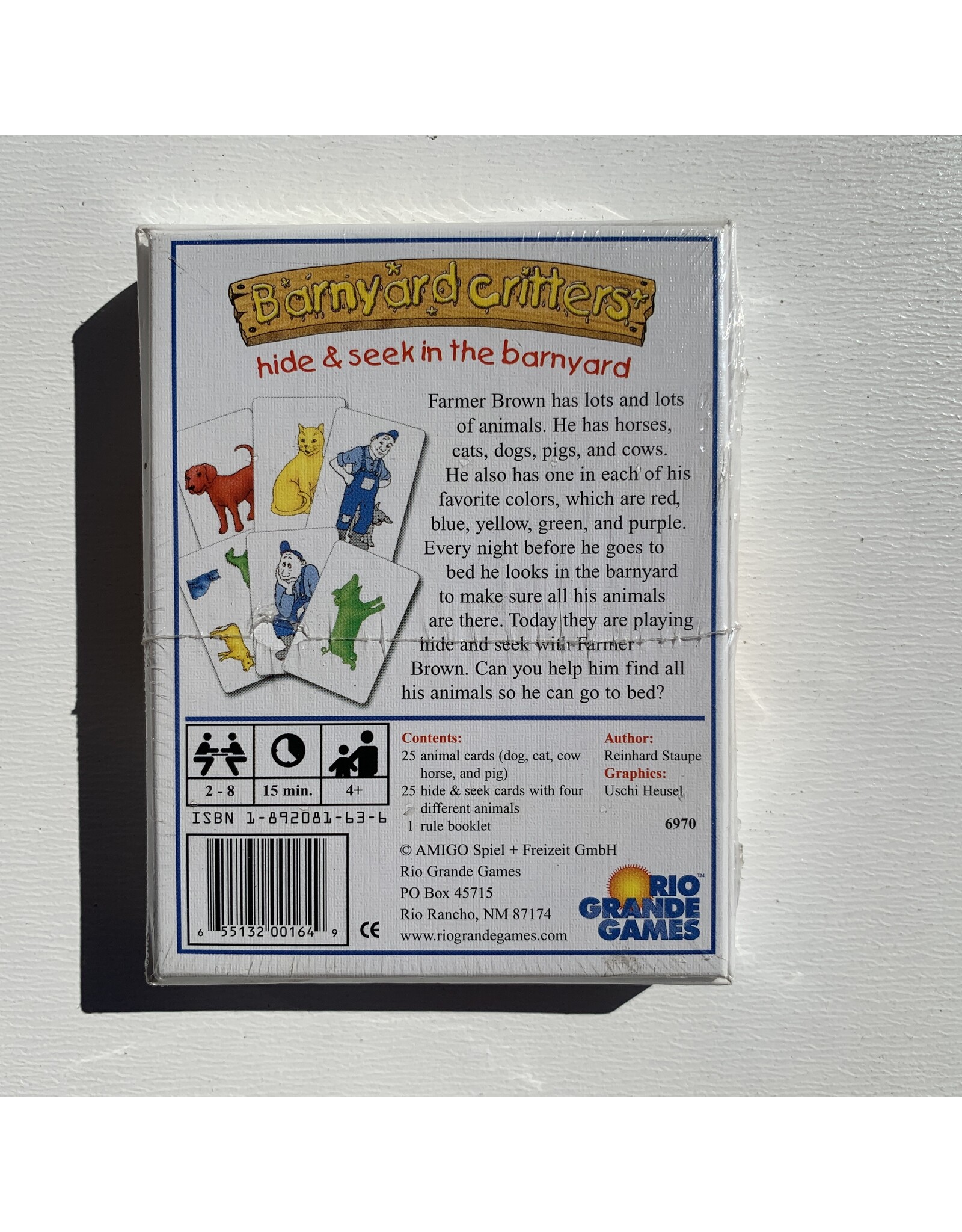 Rio Grande Barnyard Buddies (1996) (nis) (Barnyard Critters)