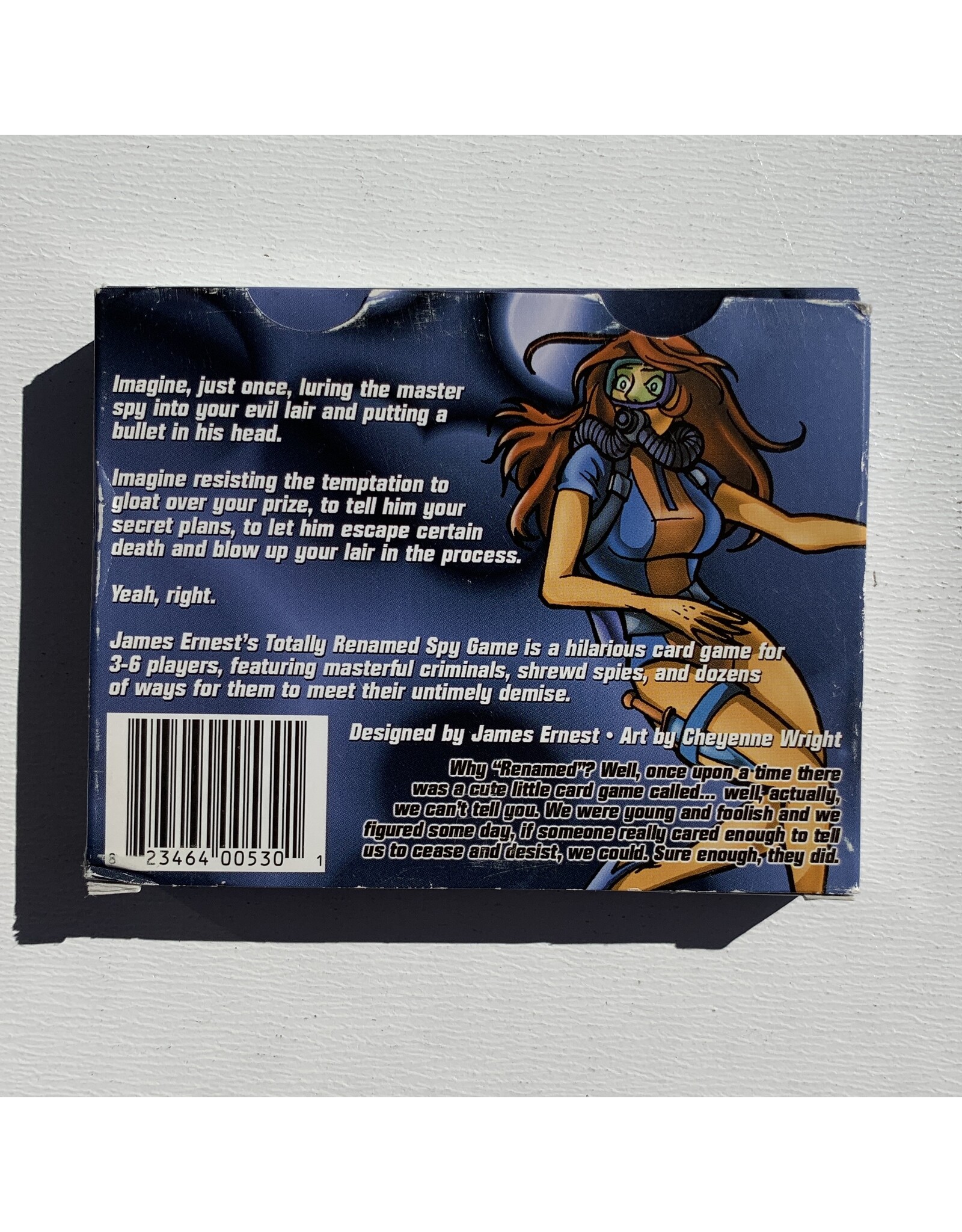 James Ernest's Totally Renamed Spy Game Used Card Game (2004)