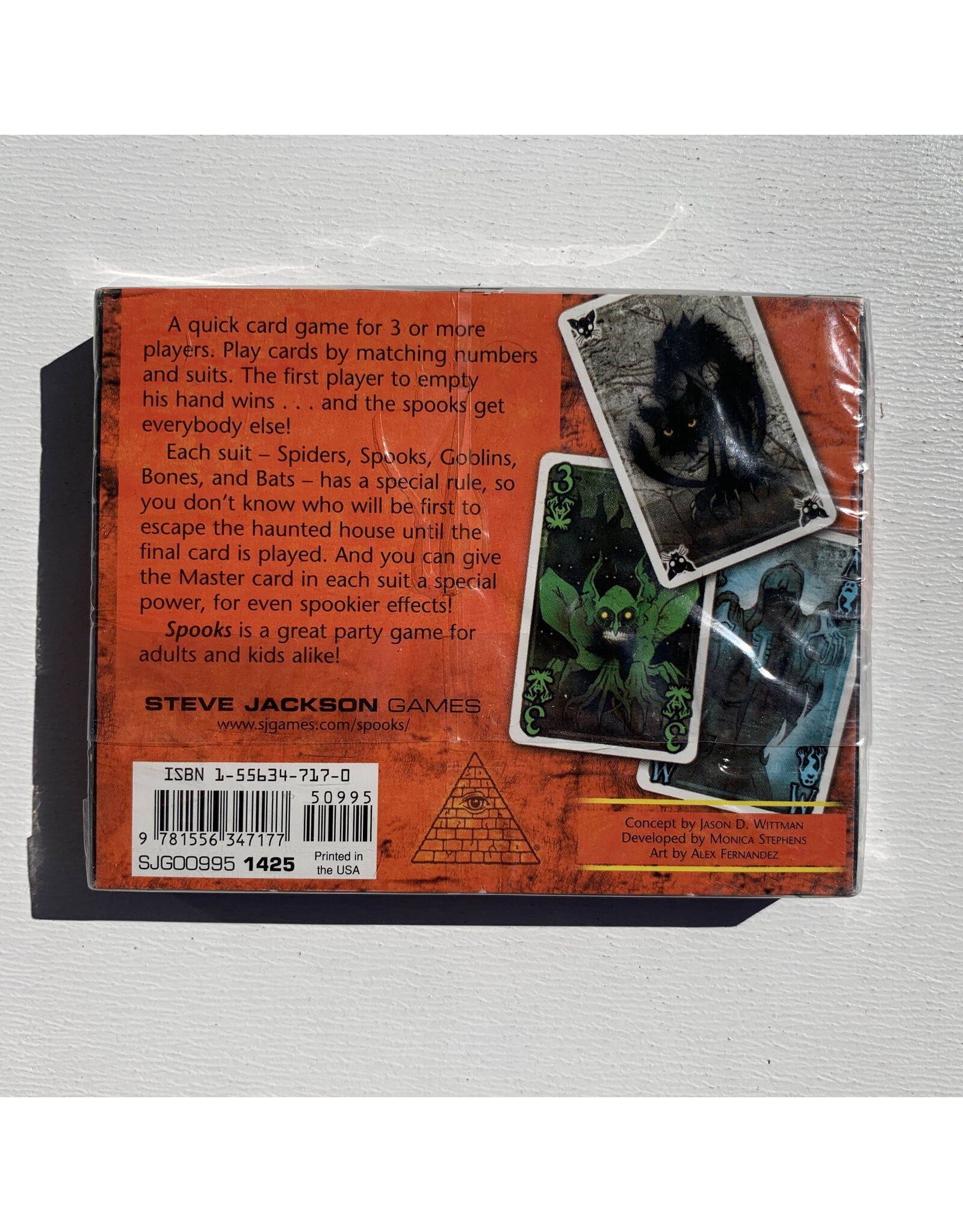 Steve Jackson Games Spooks  NIS Card Game (2003)