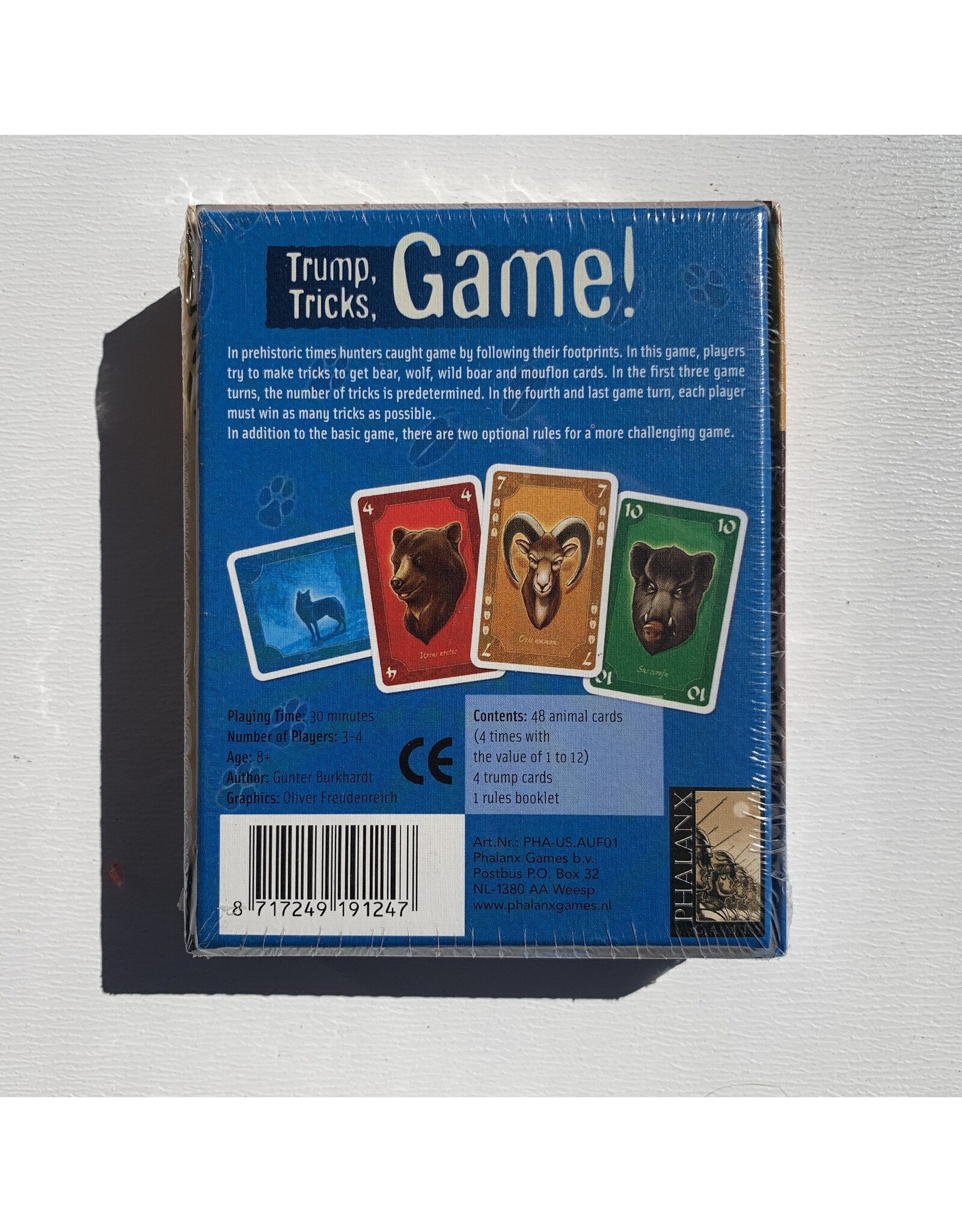 Phalanx Trump, Tricks, Game! NIS Card Game (2005)
