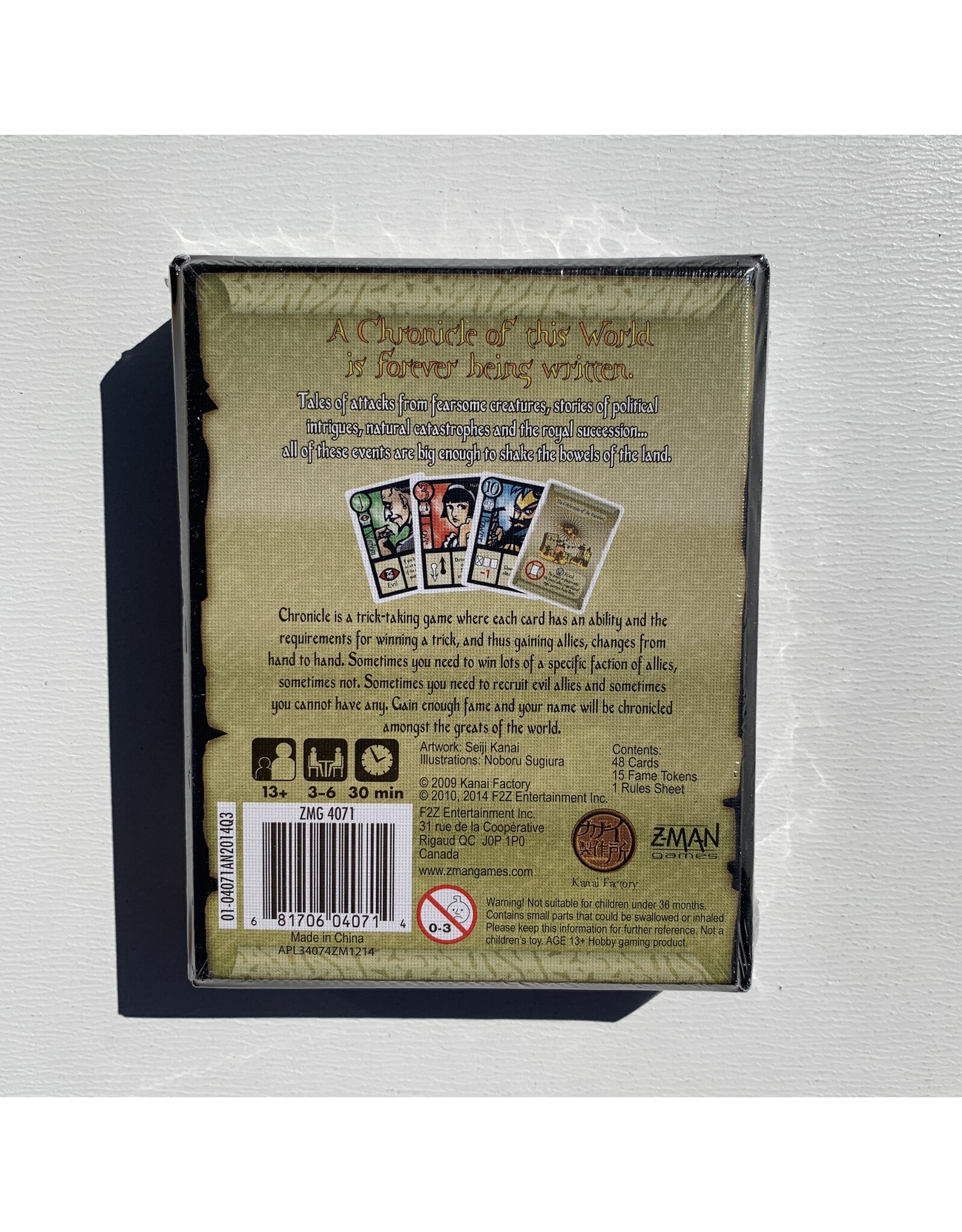 Z-Man Games Chronicle (2009) (nis)