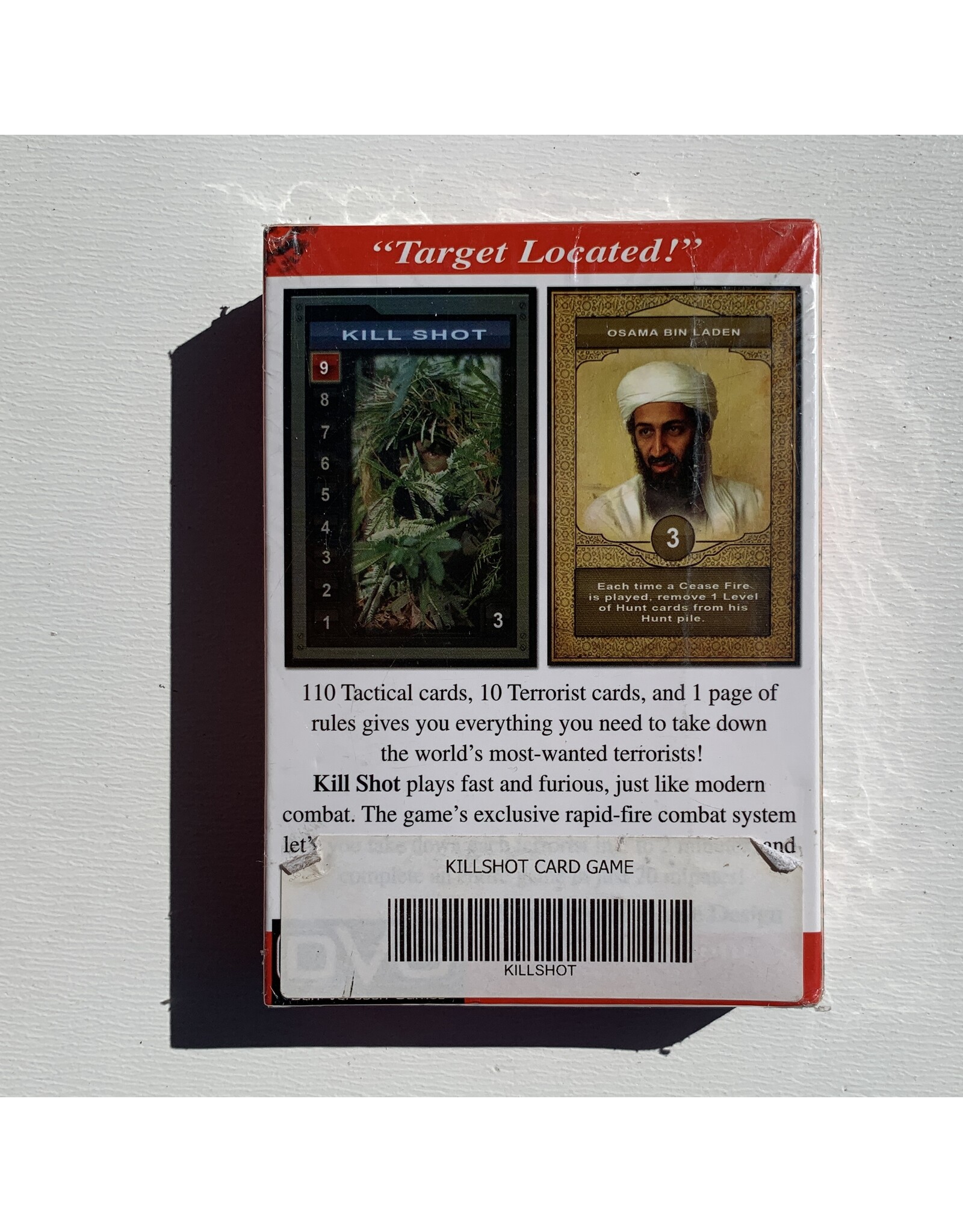 DVG Kill Shot: The Counter-Terrorism Party Game NIS Card Game (2011)