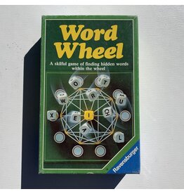 Ravensburger Word Wheel Used Board Game (1974)