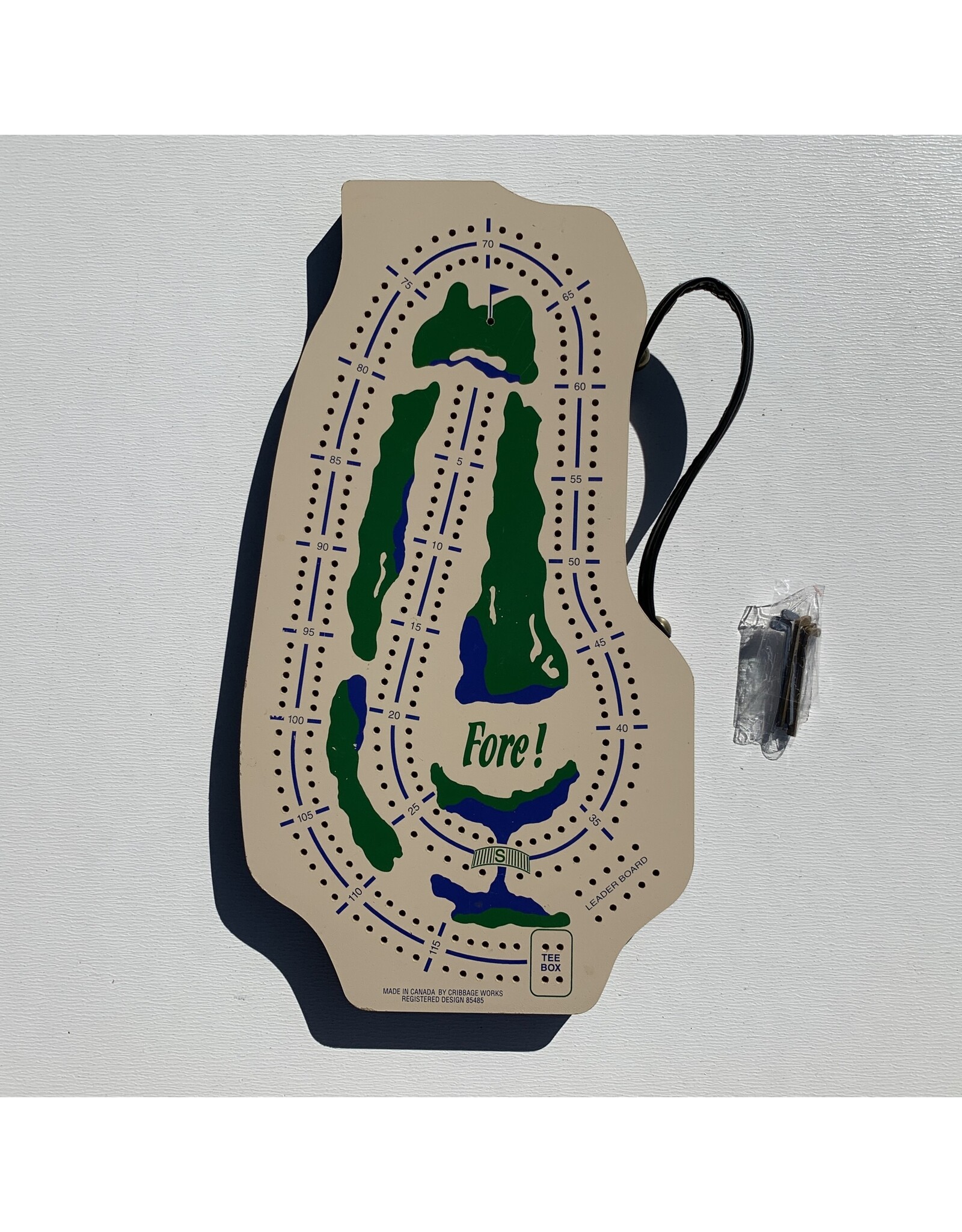CribbageWorks Golf Theme Cribbage Board