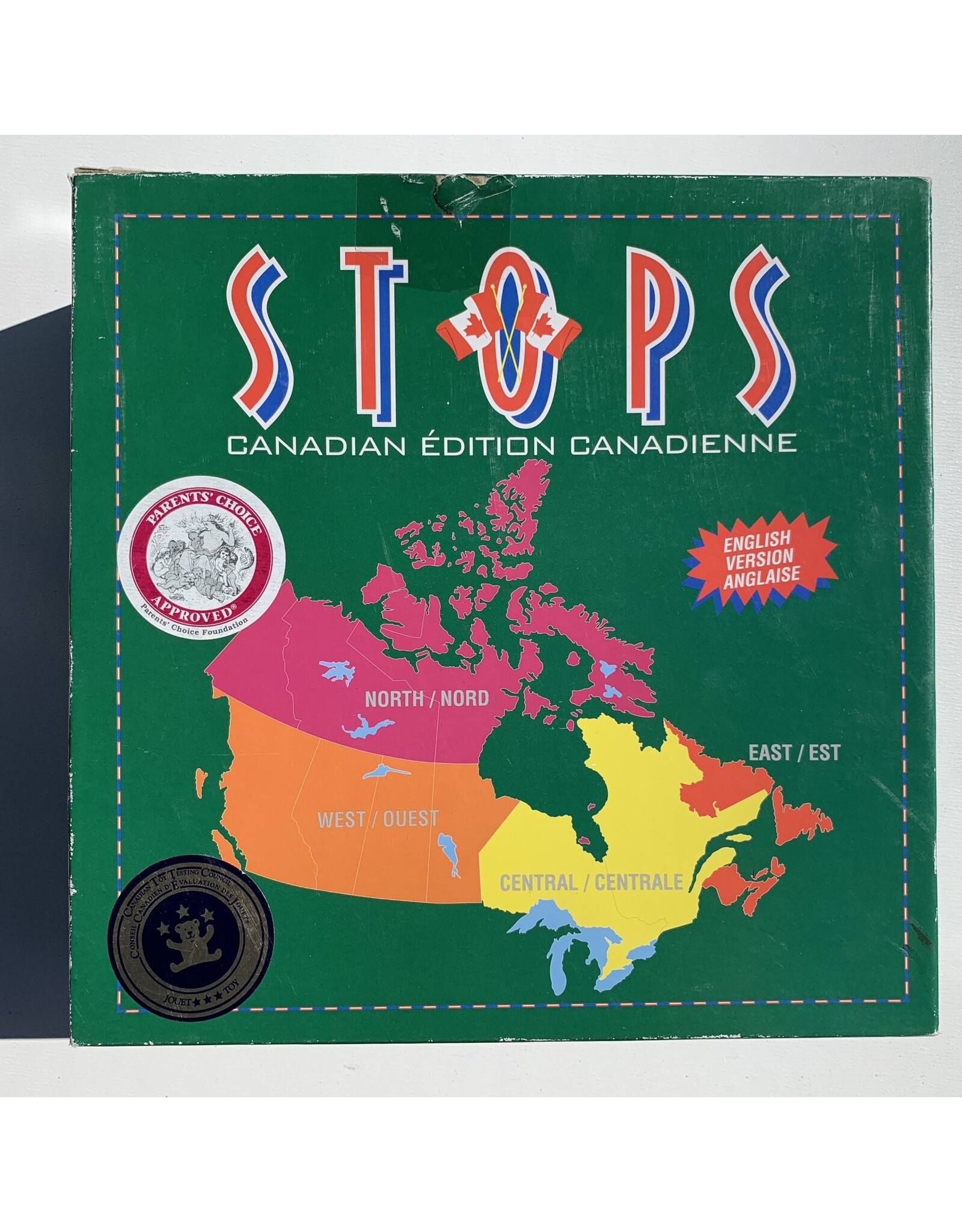 Stops: Canadian Edition Used Board Game (1999)