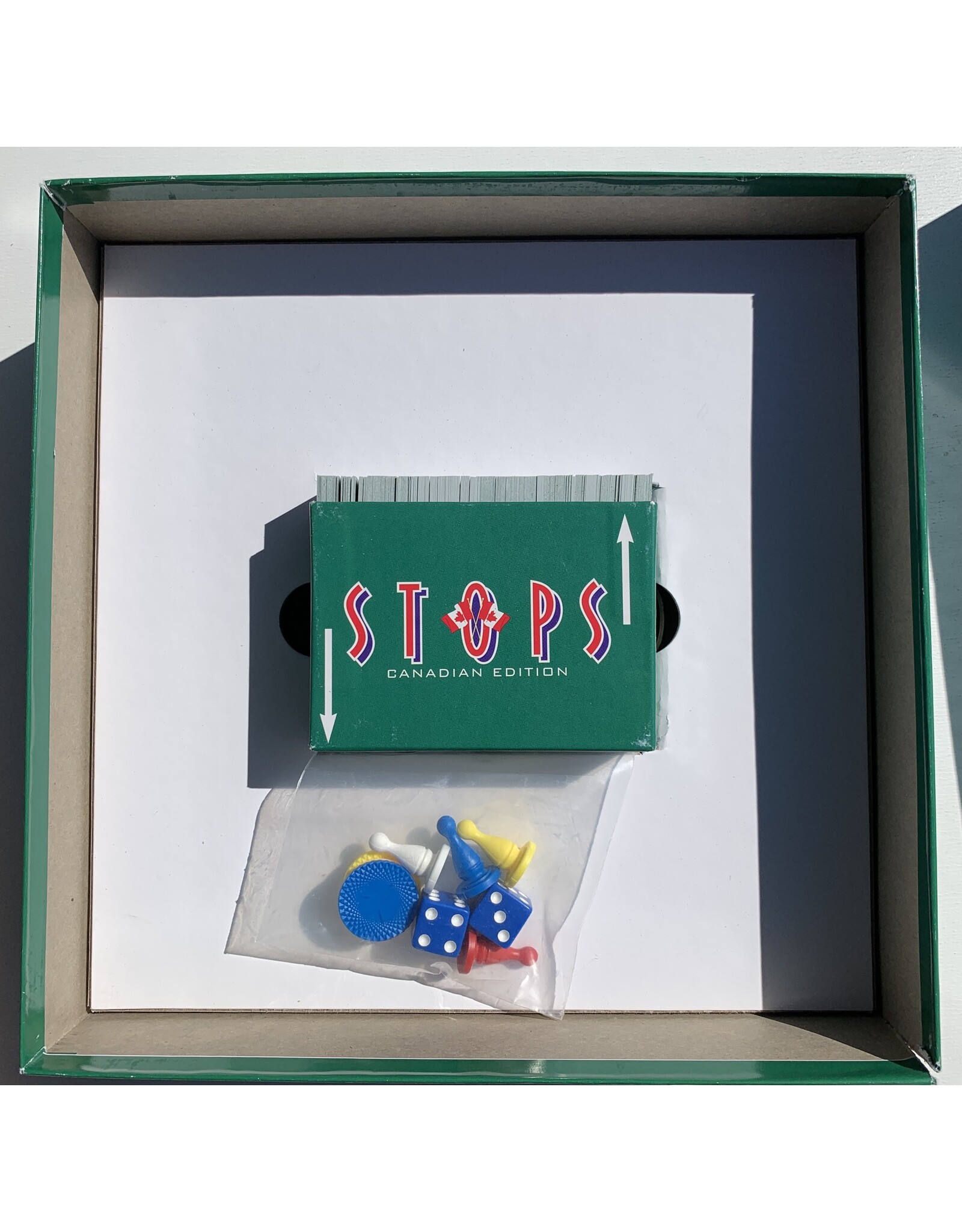Stops: Canadian Edition Used Board Game (1999)