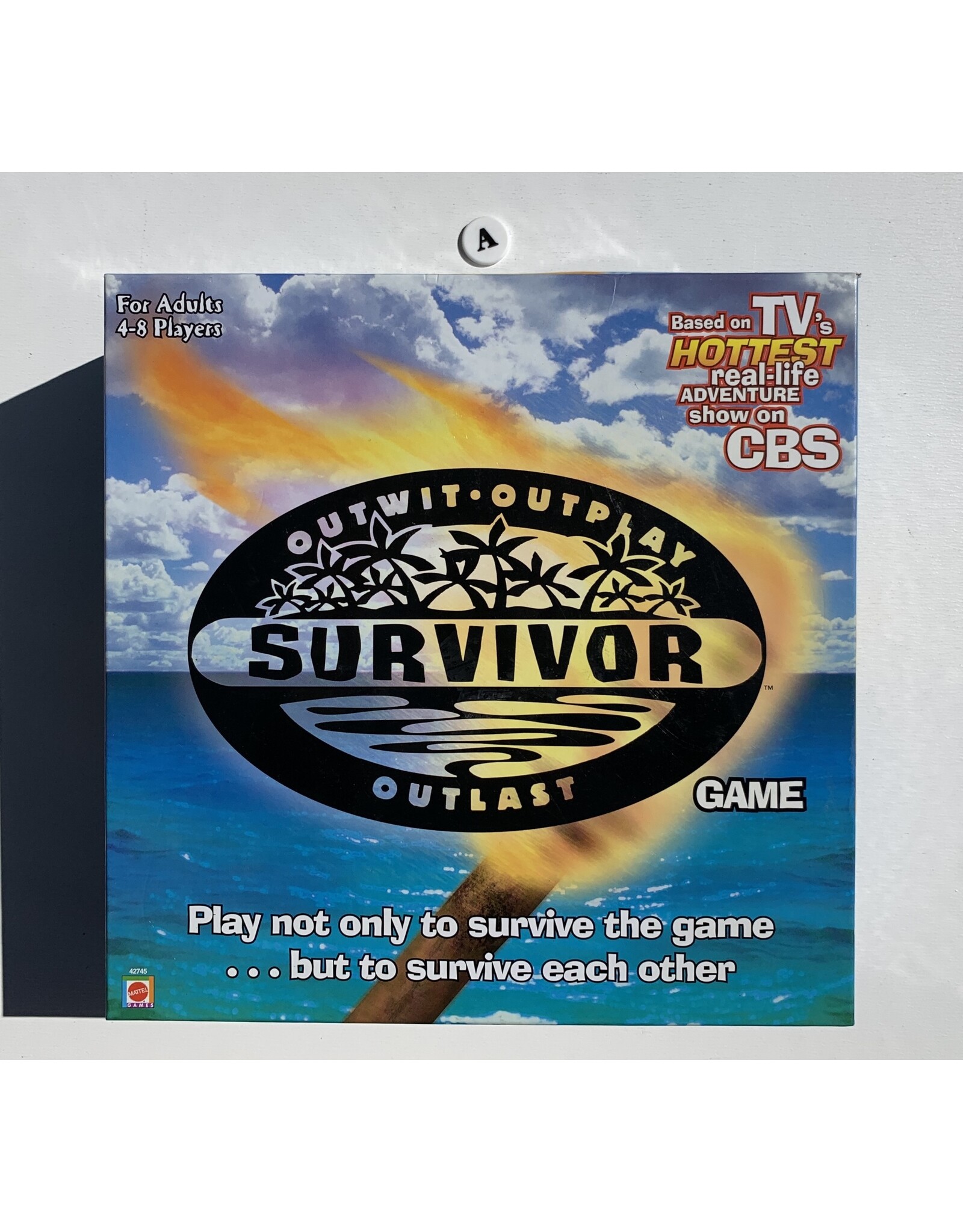 Mattel Survivor Used Board Game  (2000)