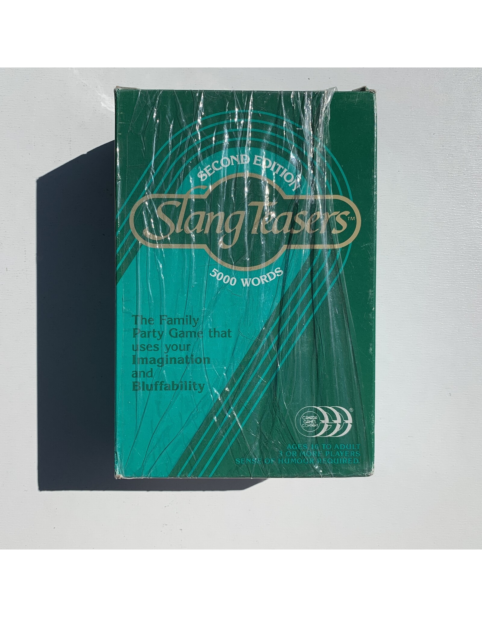 Canada Games Slang Teasers (1983)  (2nd Edition) (Made in 1984) (Green box)