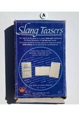 Ben Sanders Co. Slang Teasers Used Board Game (1985)