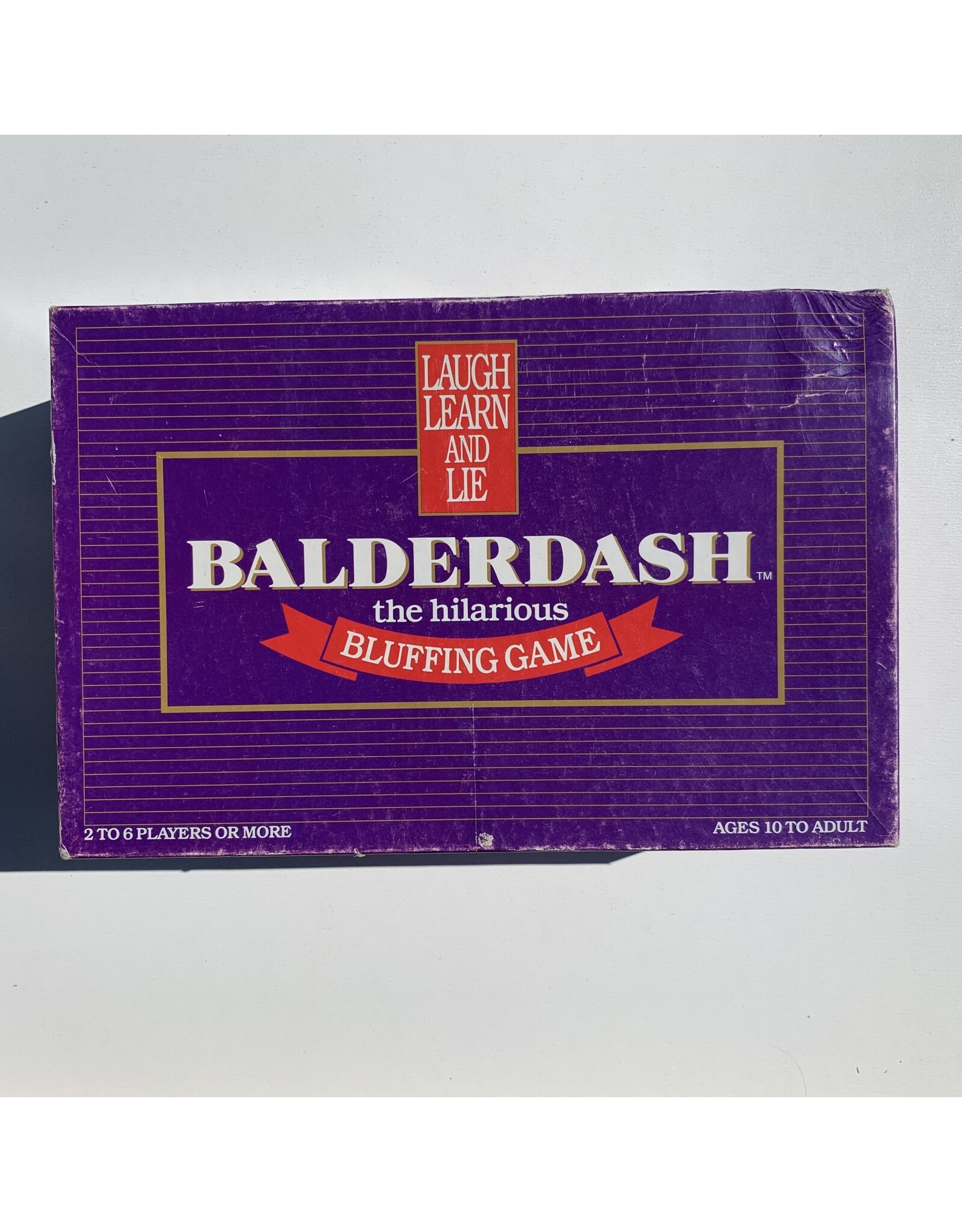 Game Works Balderdash Used Board Game (1984)