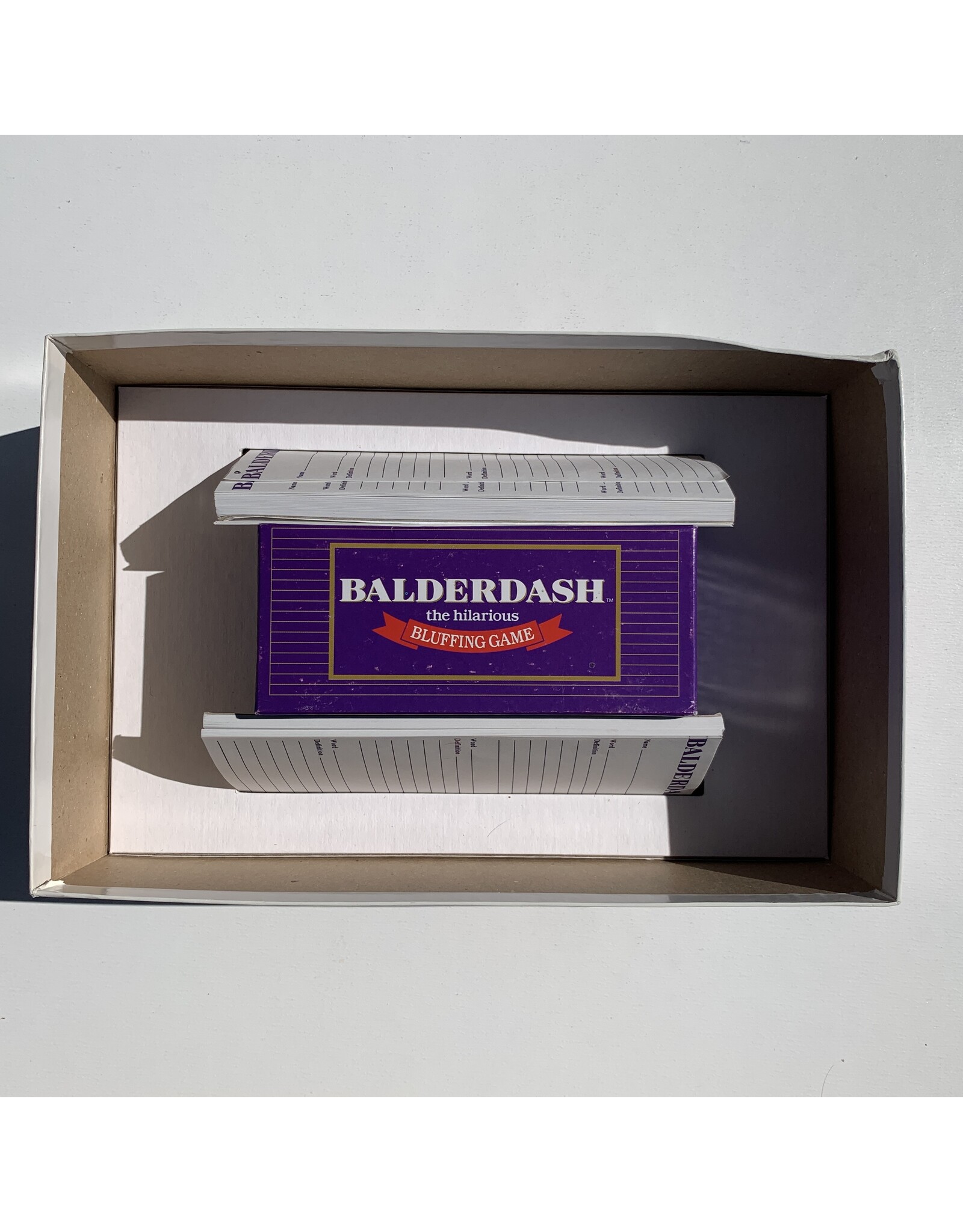 Game Works Balderdash Used Board Game (1984)