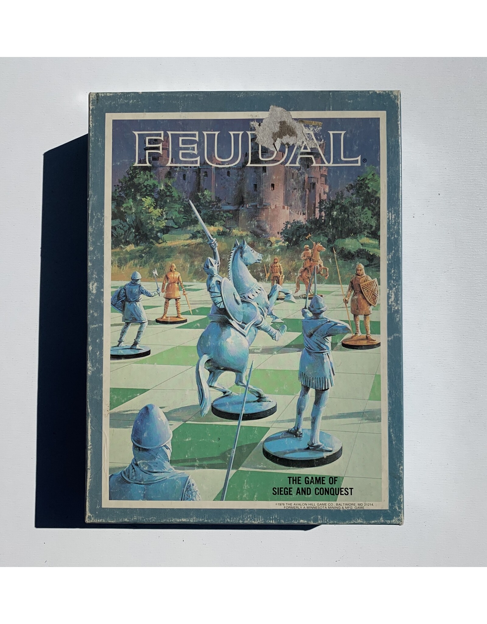 Avalon Hill Game Company Feudal Used Board Game (1976)