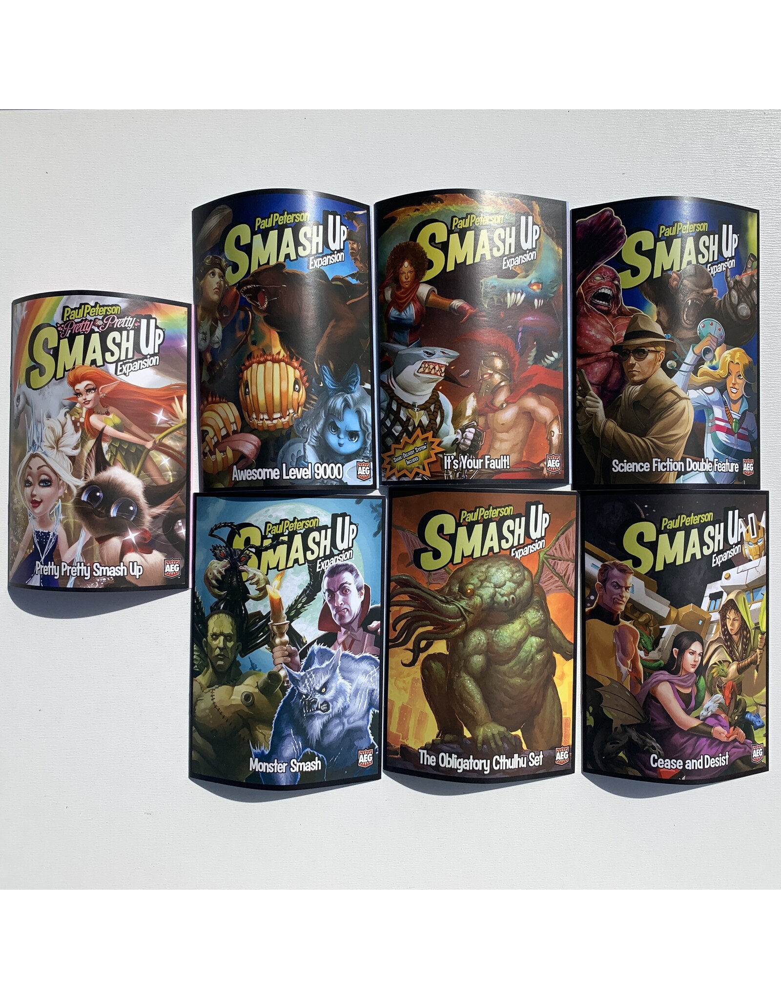 AEG Smash Up: The Big Geeky Box (2014) + 8 Expansions