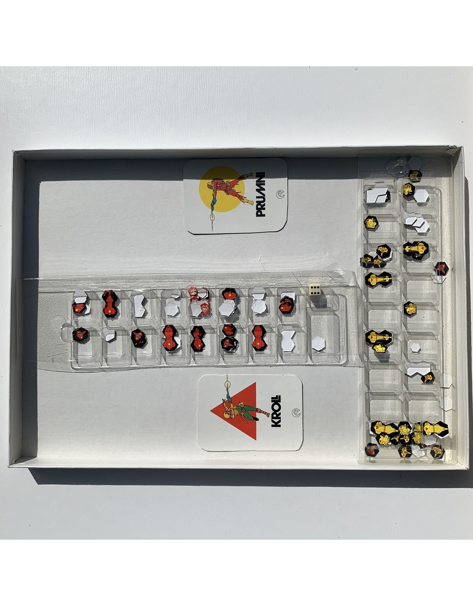 International Team Kroll & Prumni: A Fight Between Galactic Empires Used Board Game (1979)