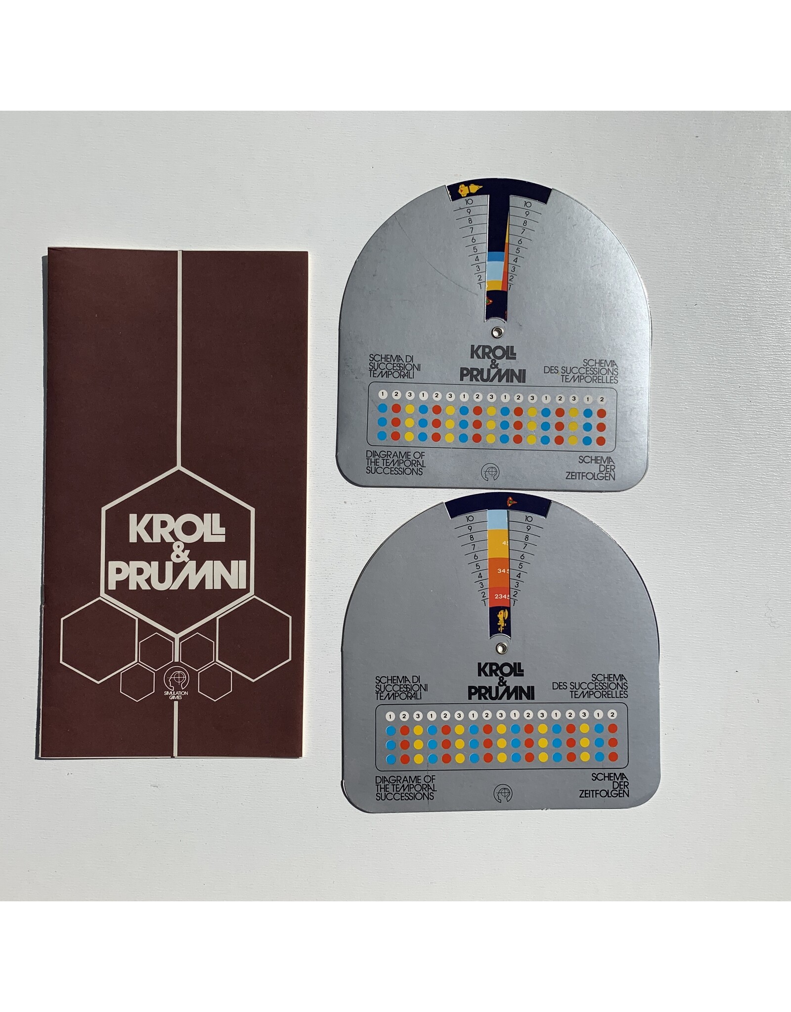International Team Kroll & Prumni: A Fight Between Galactic Empires Used Board Game (1979)
