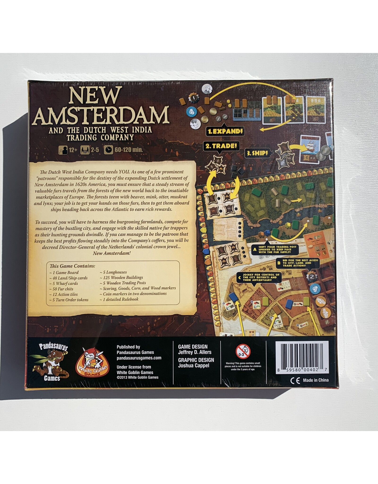 Pandasaurus Games New Amsterdam (2012) (NIS)
