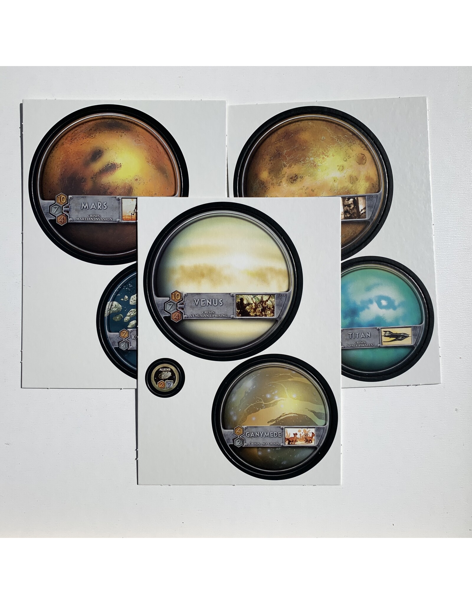 Treefrog Games Onward to Venus Used Board game (2014) (unpunched)