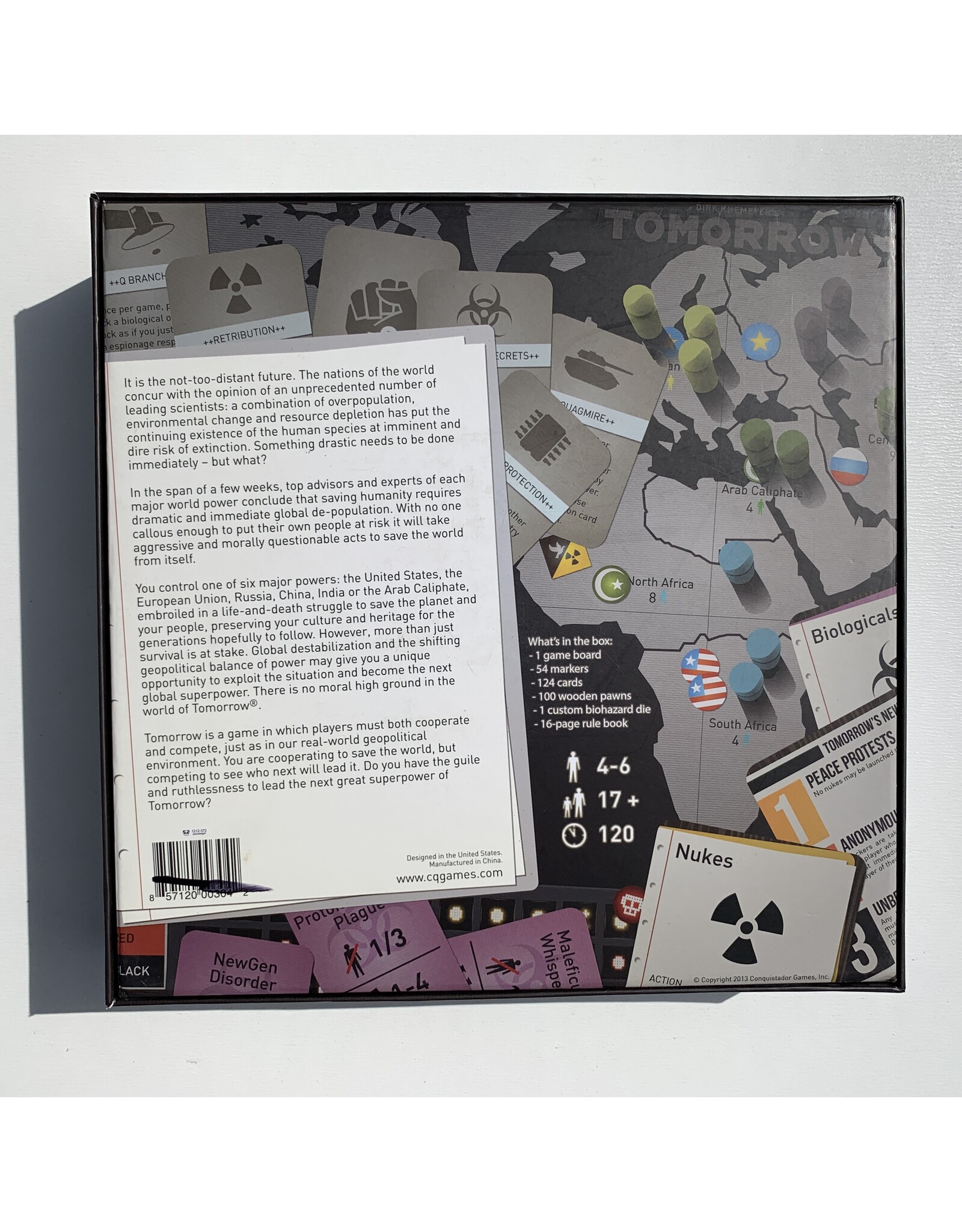 Conquistador Games, Inc. Tomorrow (2013) (unpunched)