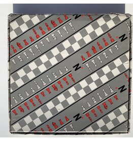 Autsuche Chess (1475) Used Metal Chess set + Board  (est 1970)