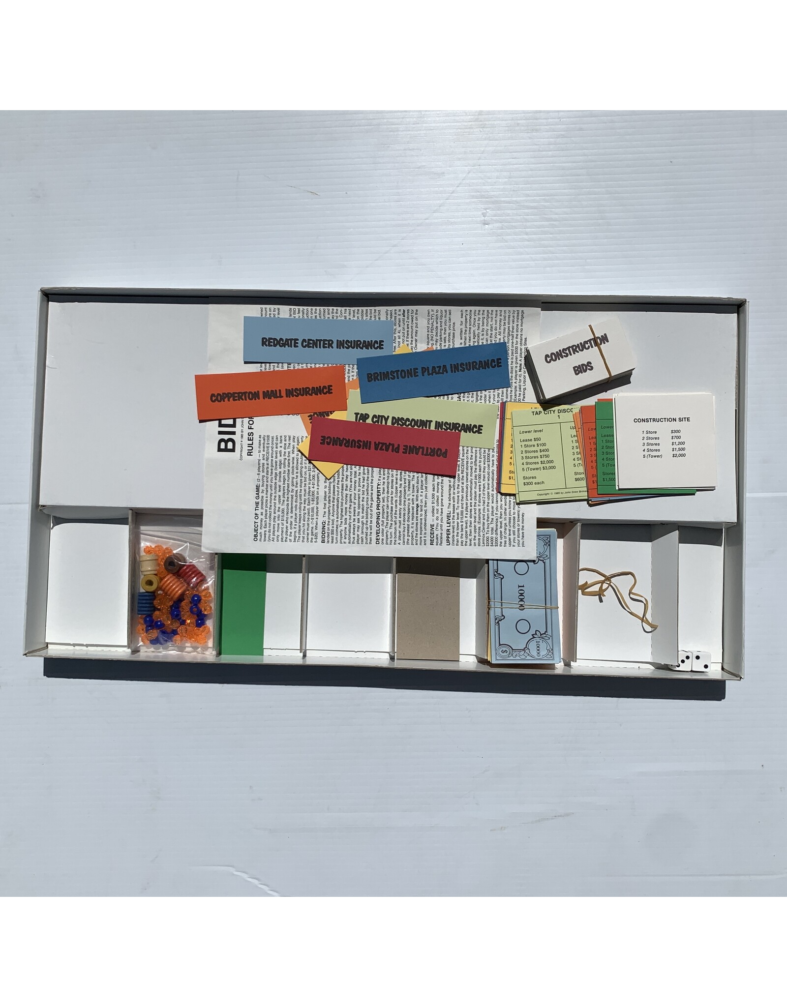 Brimalyn Productions Inc. Bid$ (1985) (used)