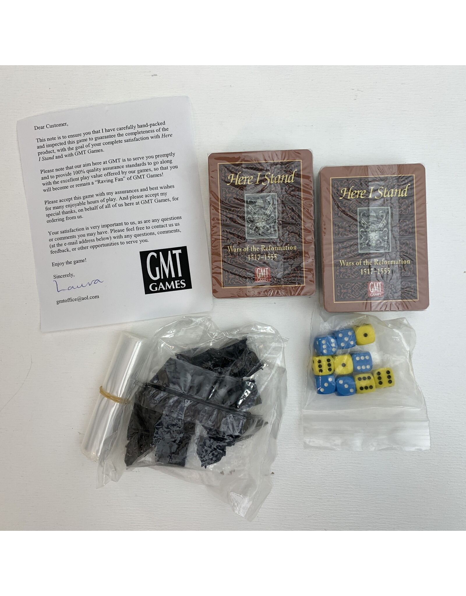 GMT Games Here I Stand unused board game (2006) (unpunched)