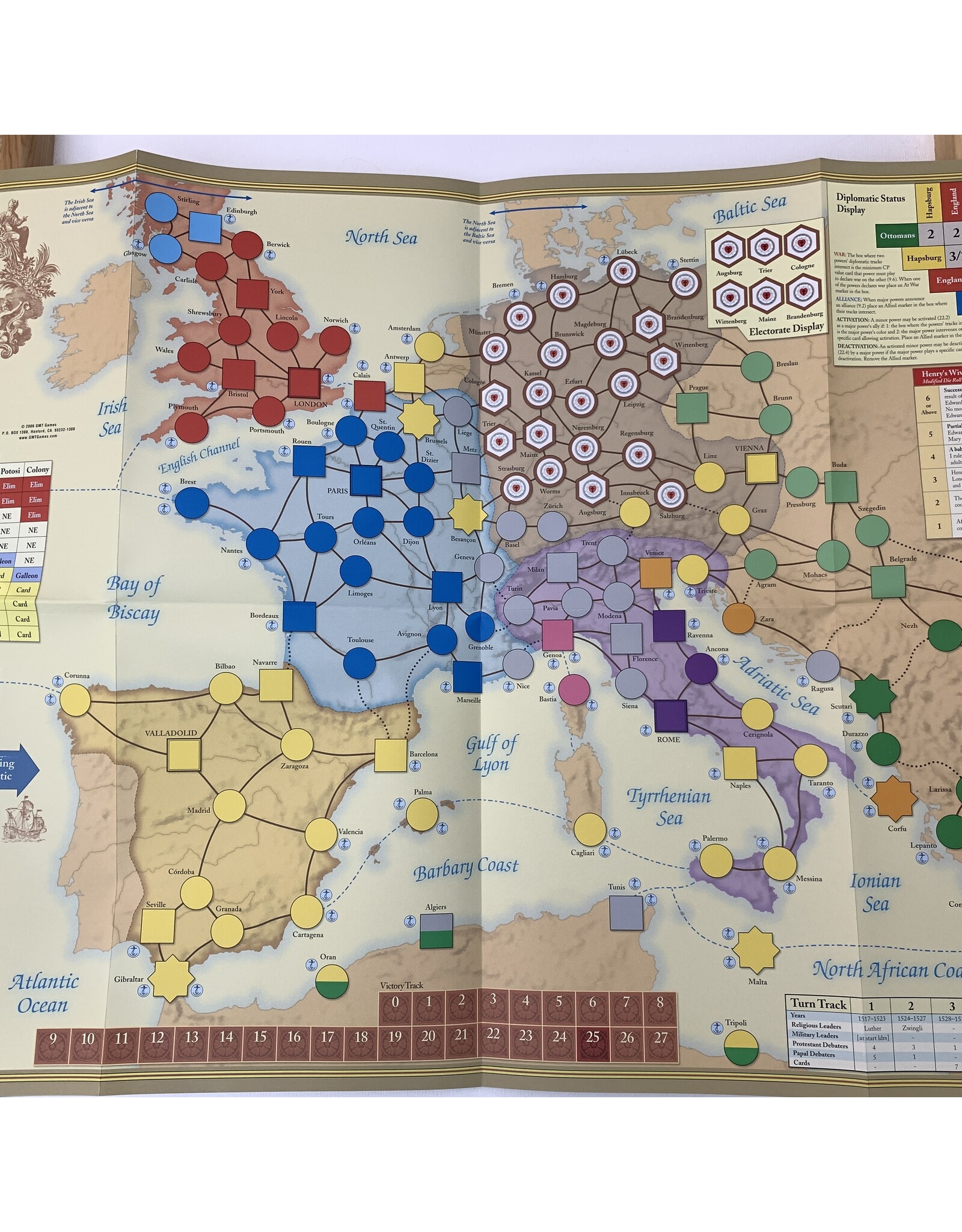 GMT Games Here I Stand unused board game (2006) (unpunched)