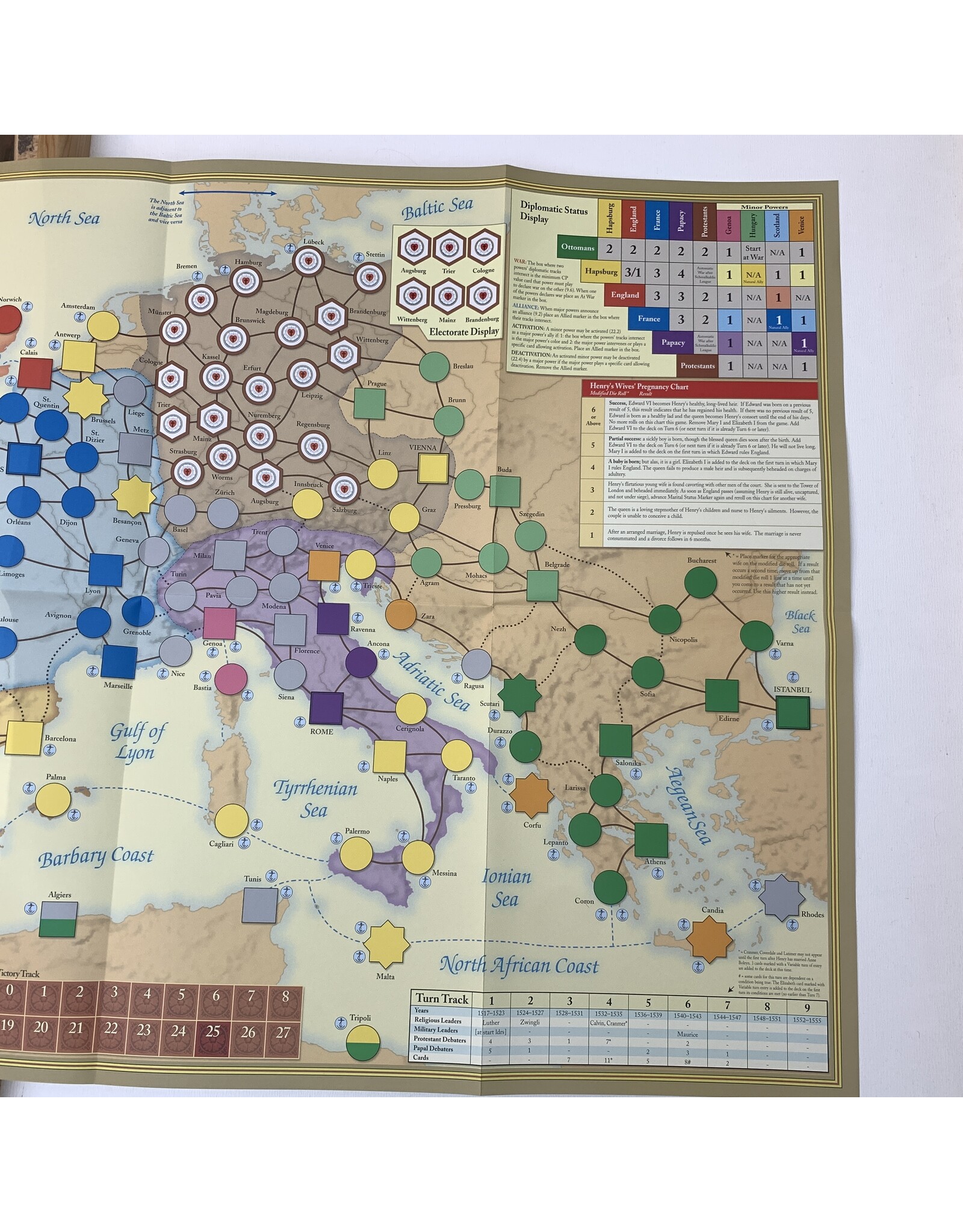GMT Games Here I Stand unused board game (2006) (unpunched)