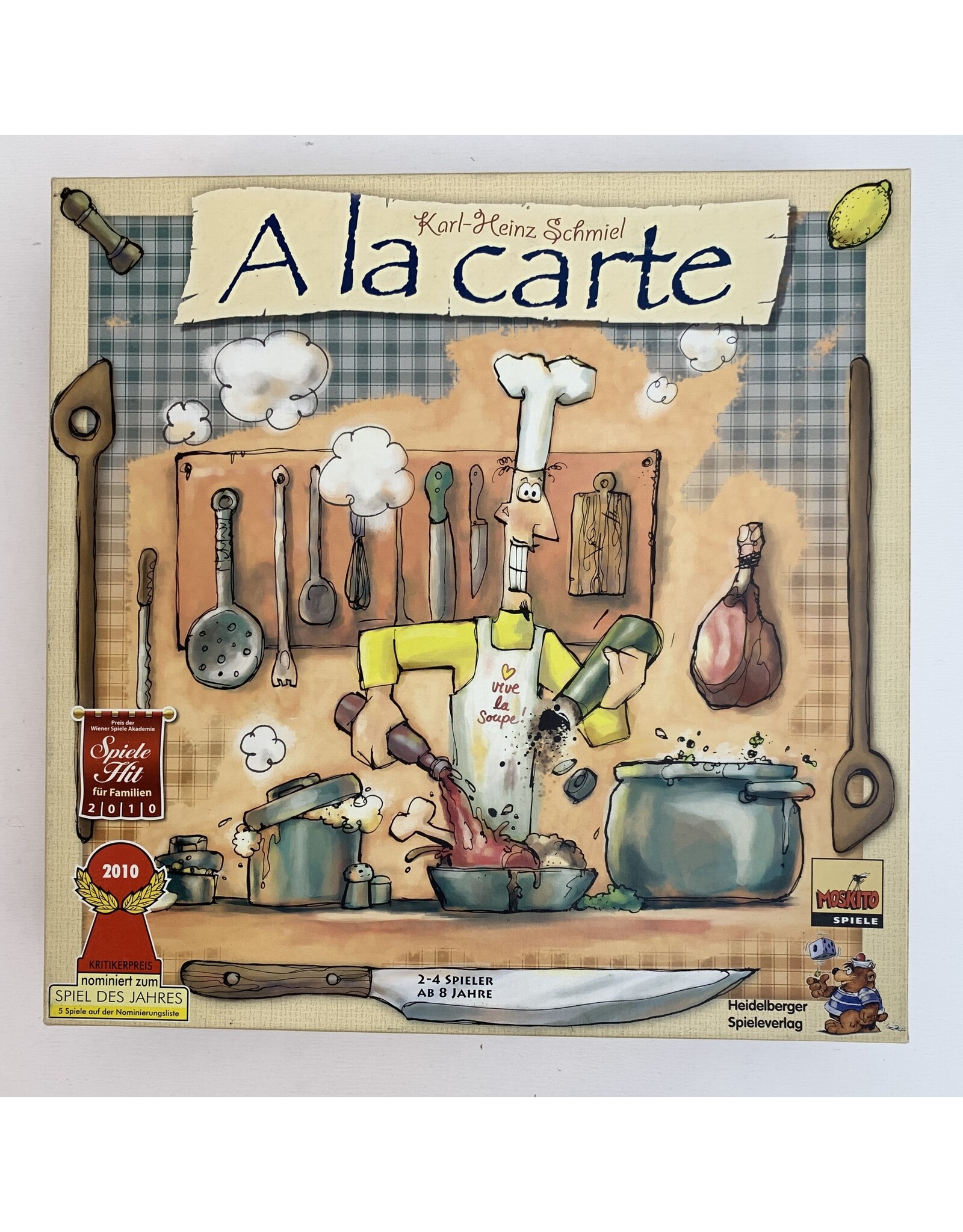 Moskito A la carte (2006) + A la carte: Dessert (2010) used board game