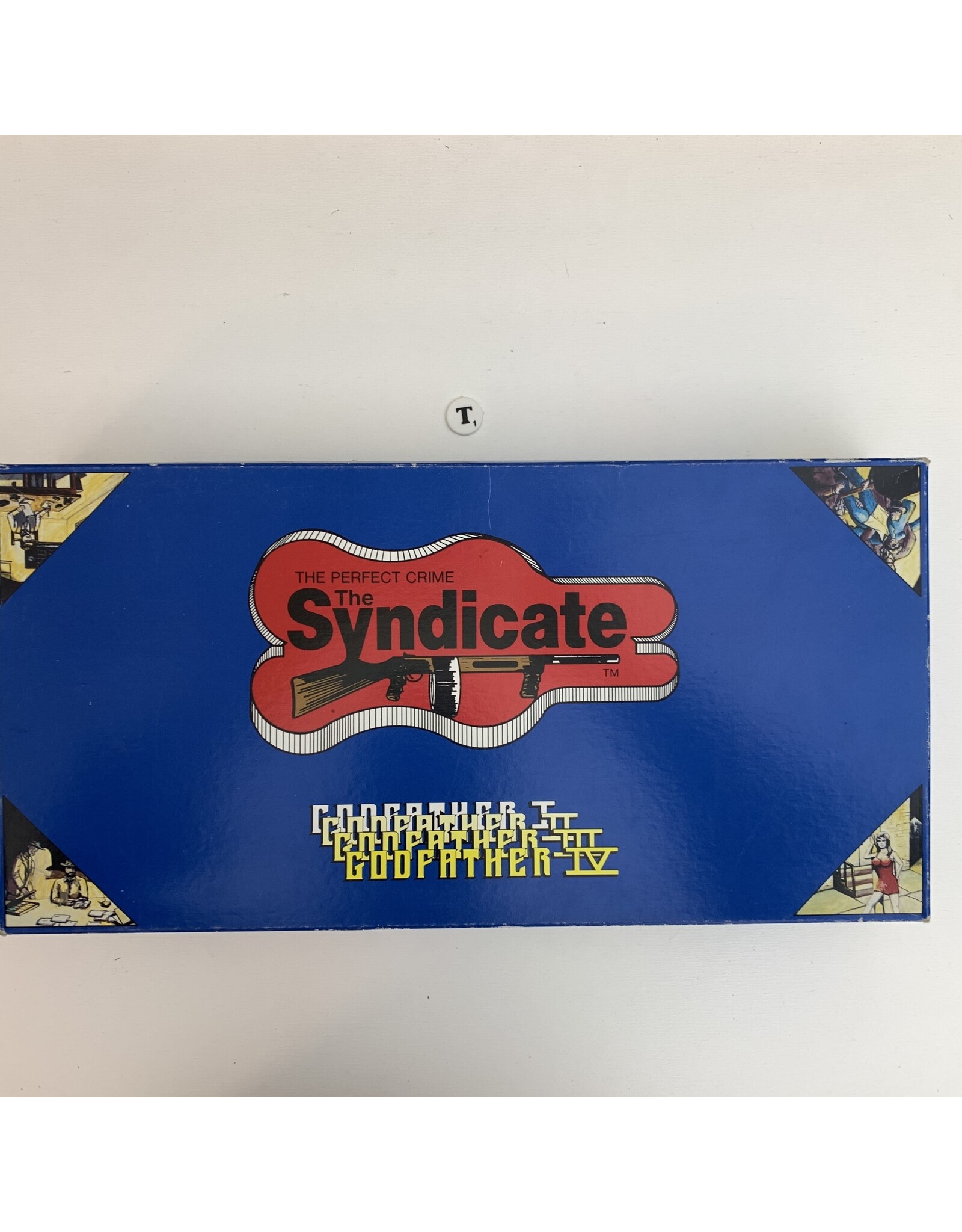 Tri-Ascend The Syndicate used board game (1986) (F)